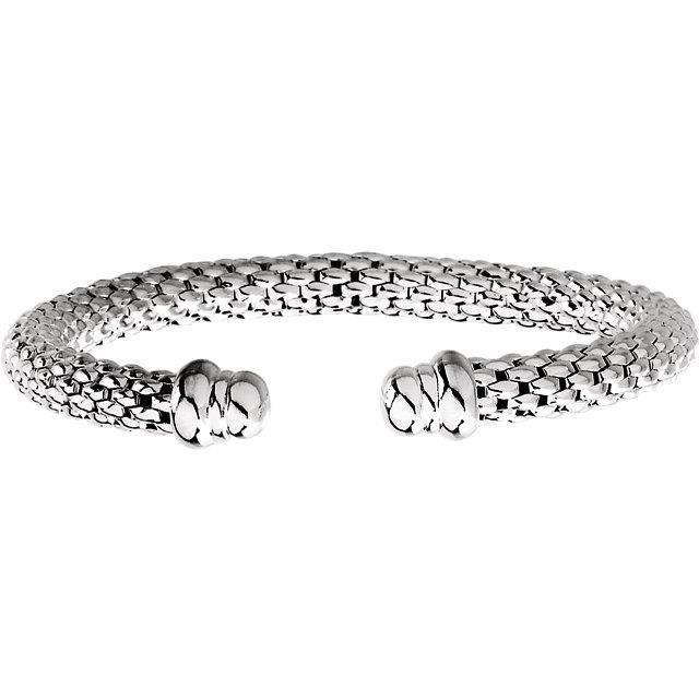 Sterling Silver Raspberry Cuff Bracelet