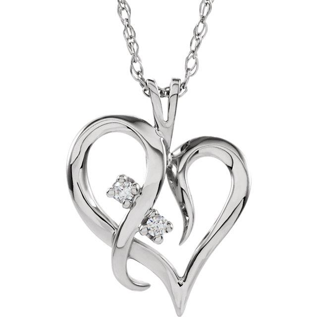 Diamond Heart Necklace