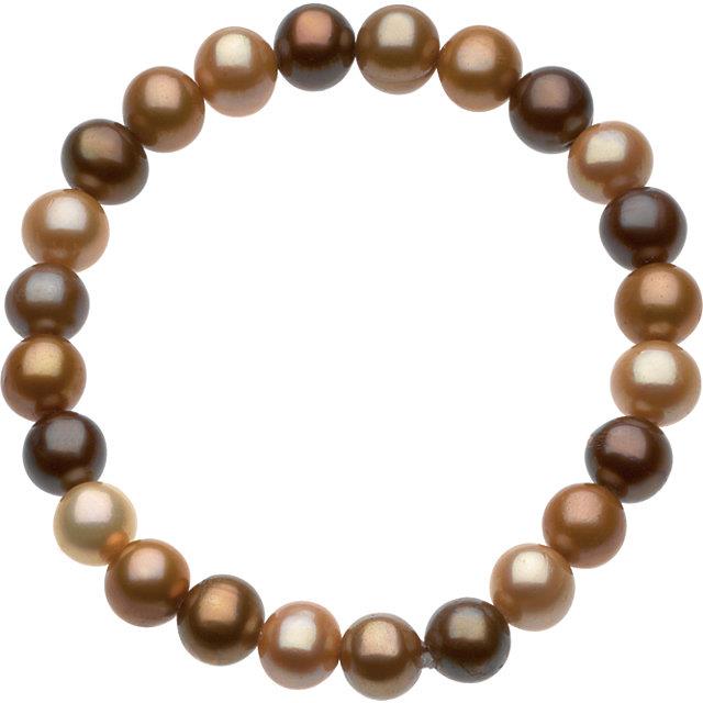 8-9mm Freshwater Cultured Chocolat Pearl