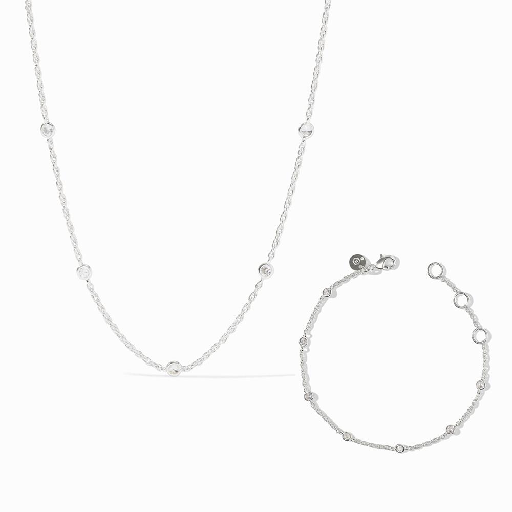 Celeste Delicate Necklace And Bracelet