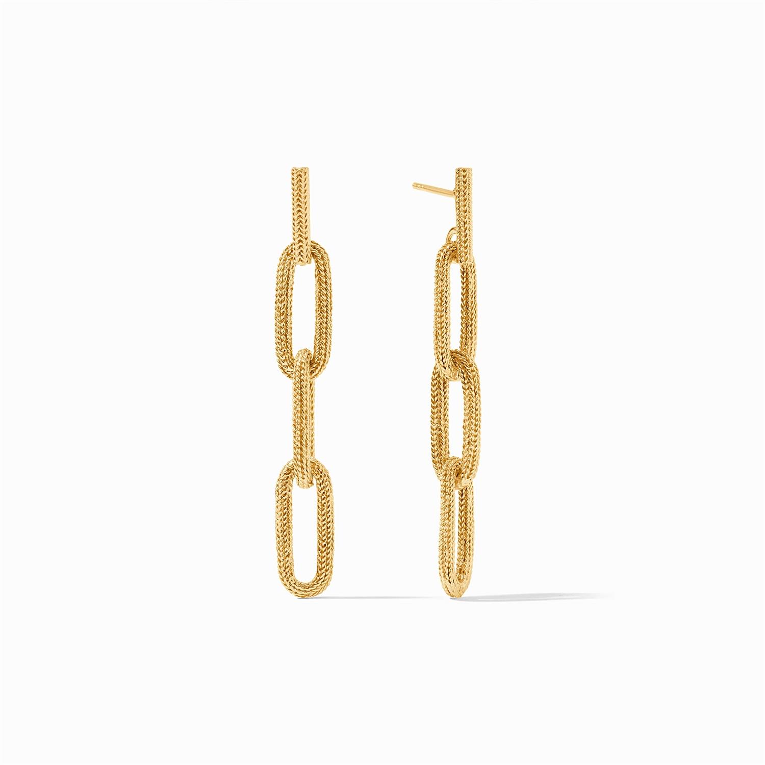 Cheval Paperclip Link Earrings
