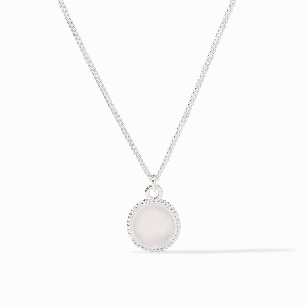 Fleur-de-Lis Solitaire Necklace