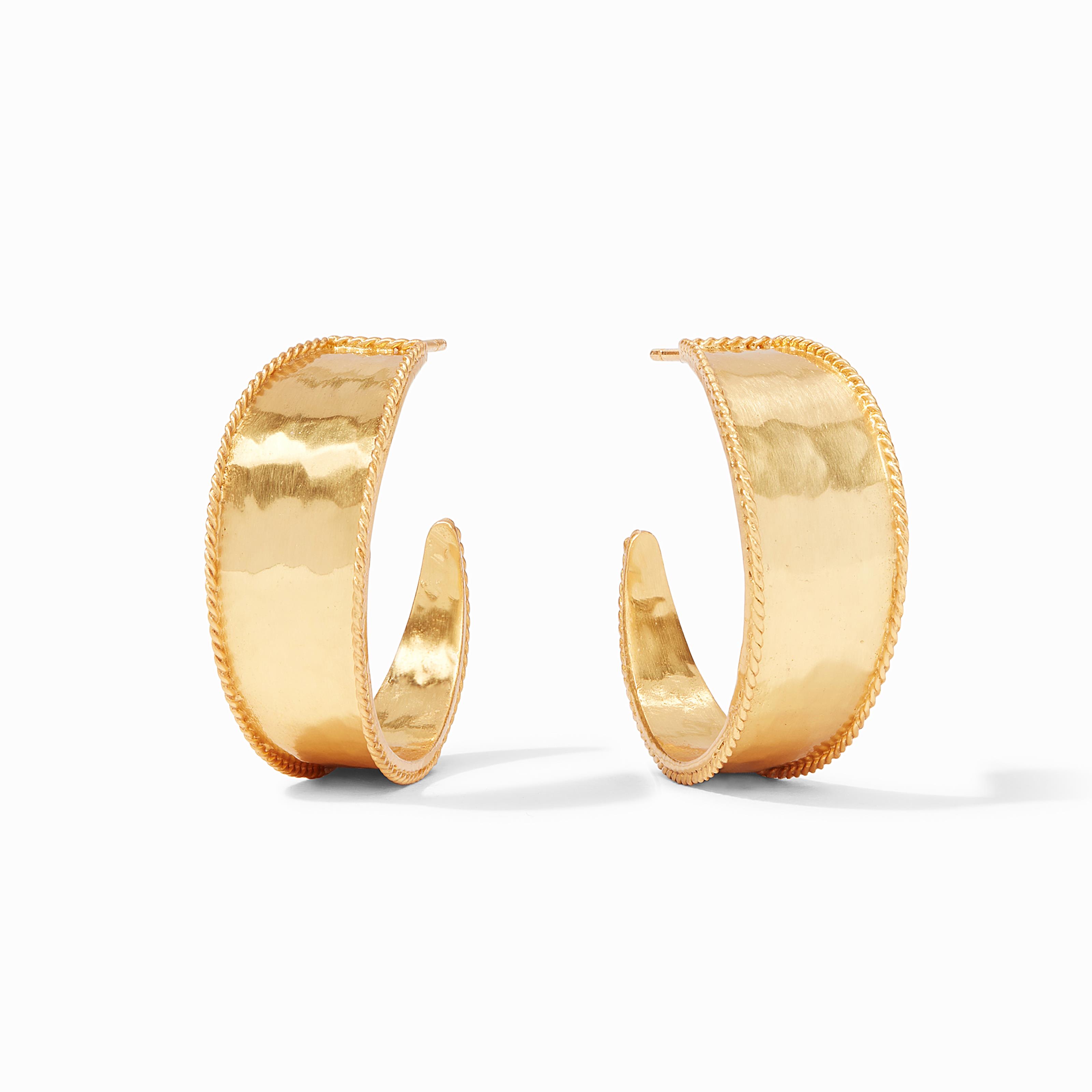 Savoy Hoop Earrings