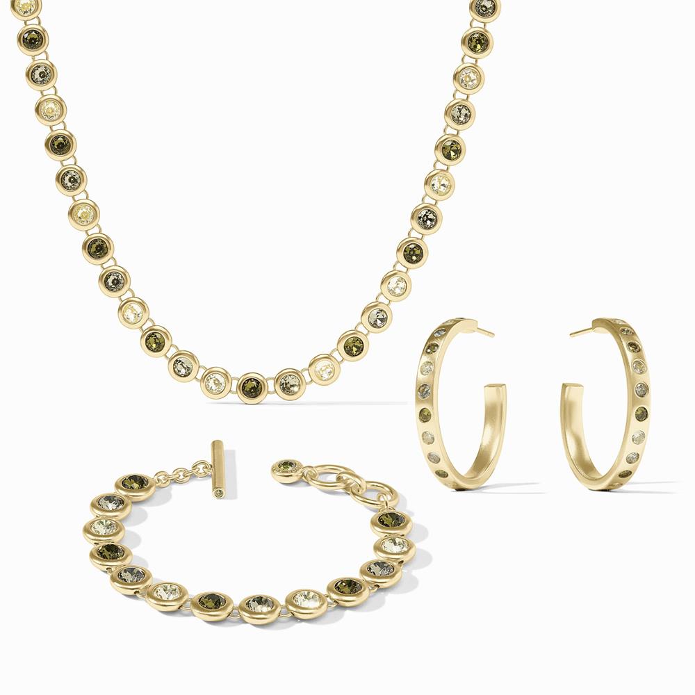 Rainbow Necklace, Bracelet & Earrings