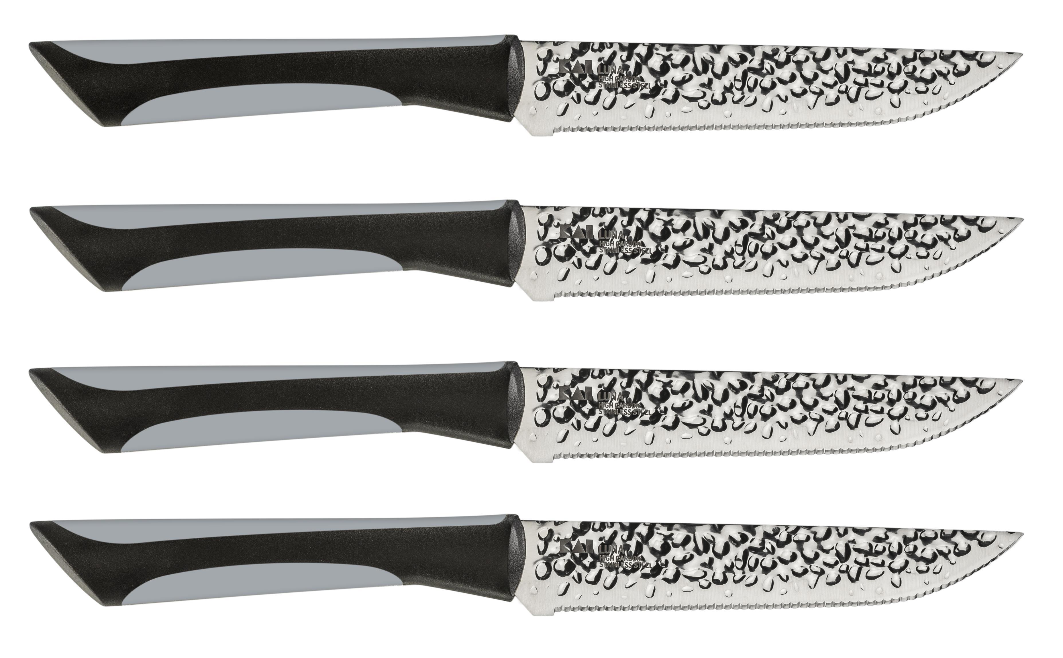 Luna 4-Piece Serrated Steak Knife Set
