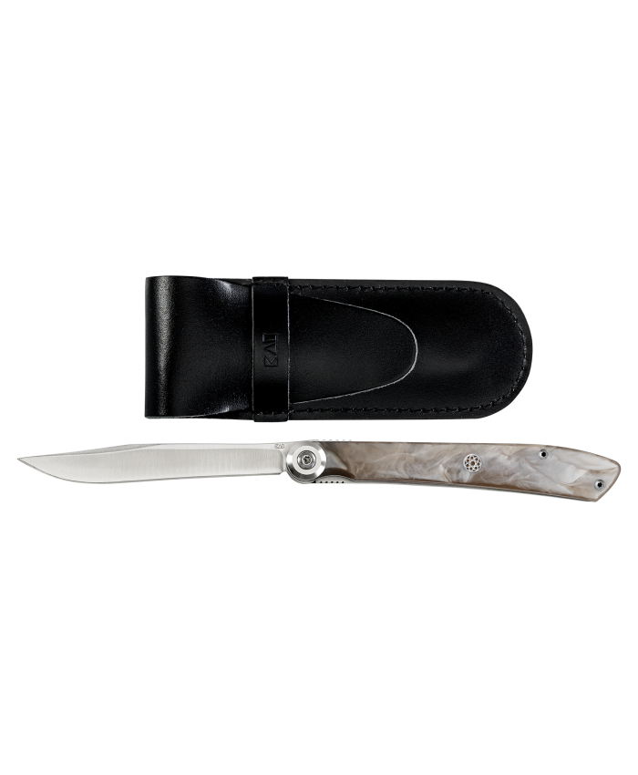 Personal Steak Knife - Champagne Handle