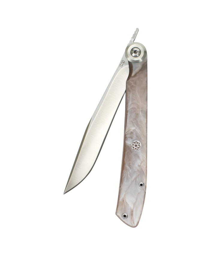 Personal Steak Knife - Champagne Handle