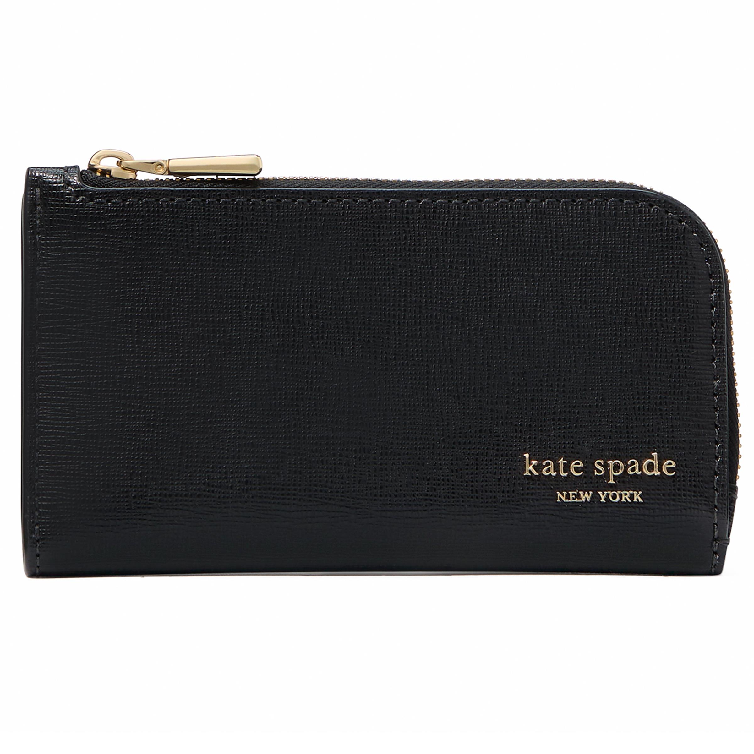 Devin Small Slim Bifold Wallet - Black