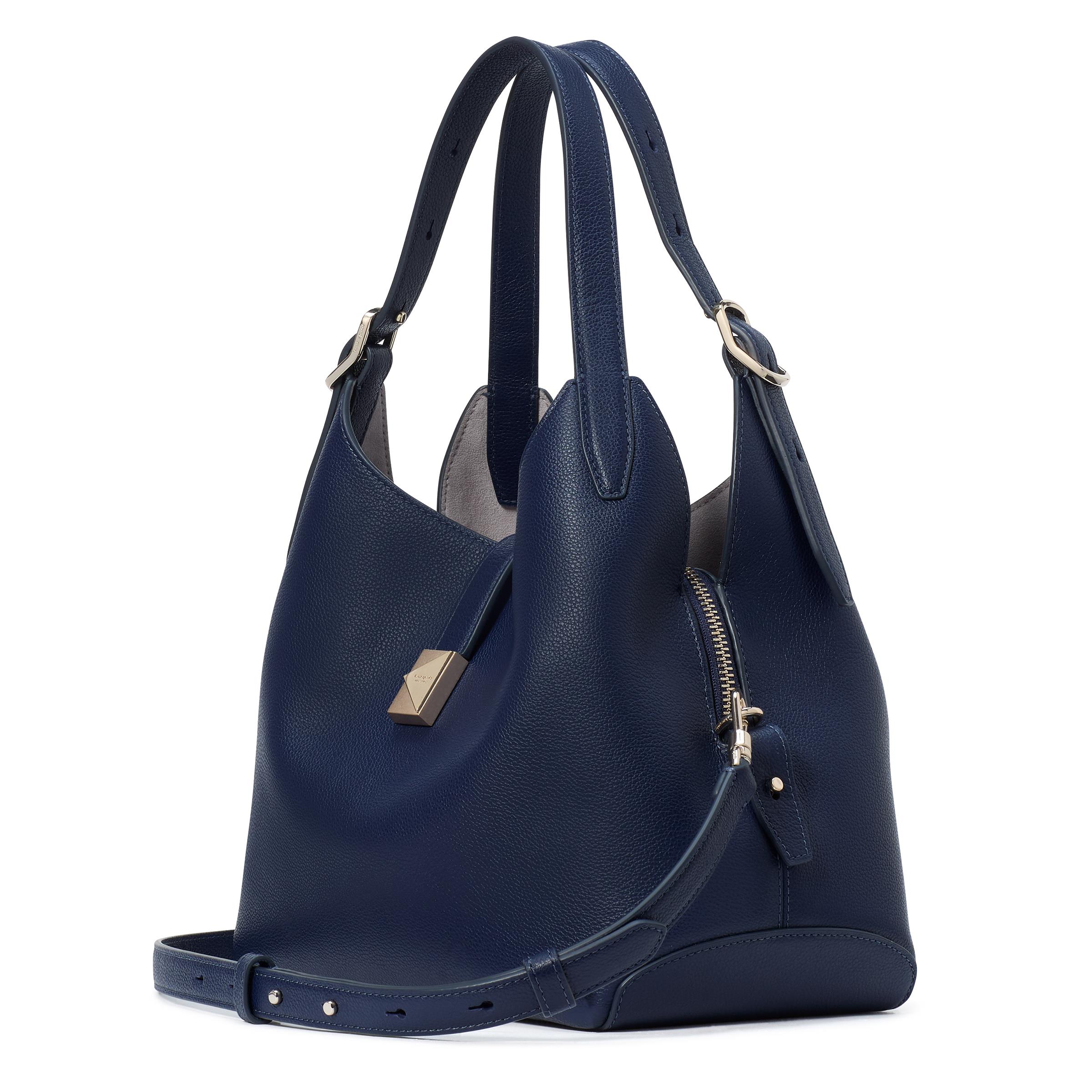 Deco Medium Crossbody Tote - Parisian Navy