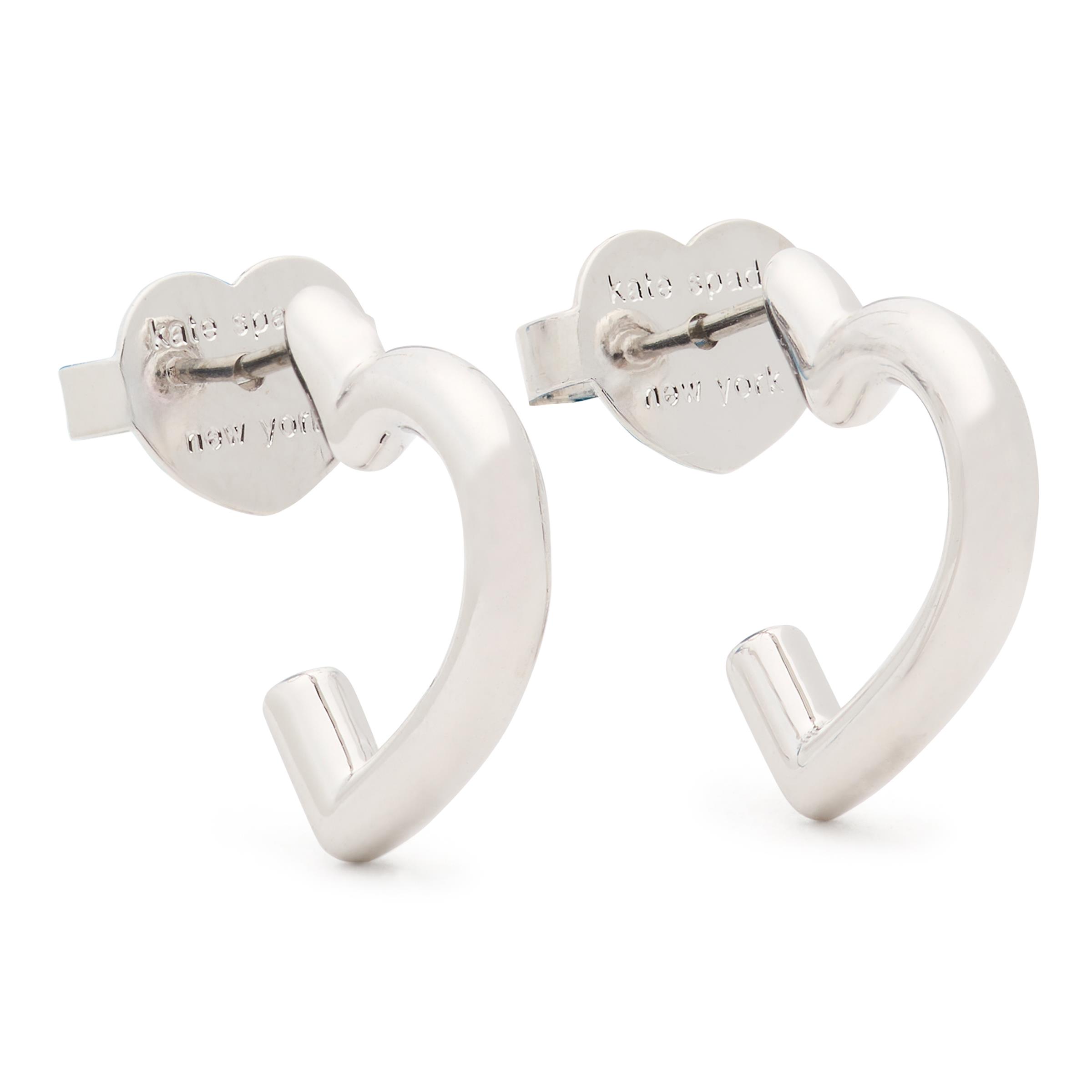 Heart You Hoops  - Silver