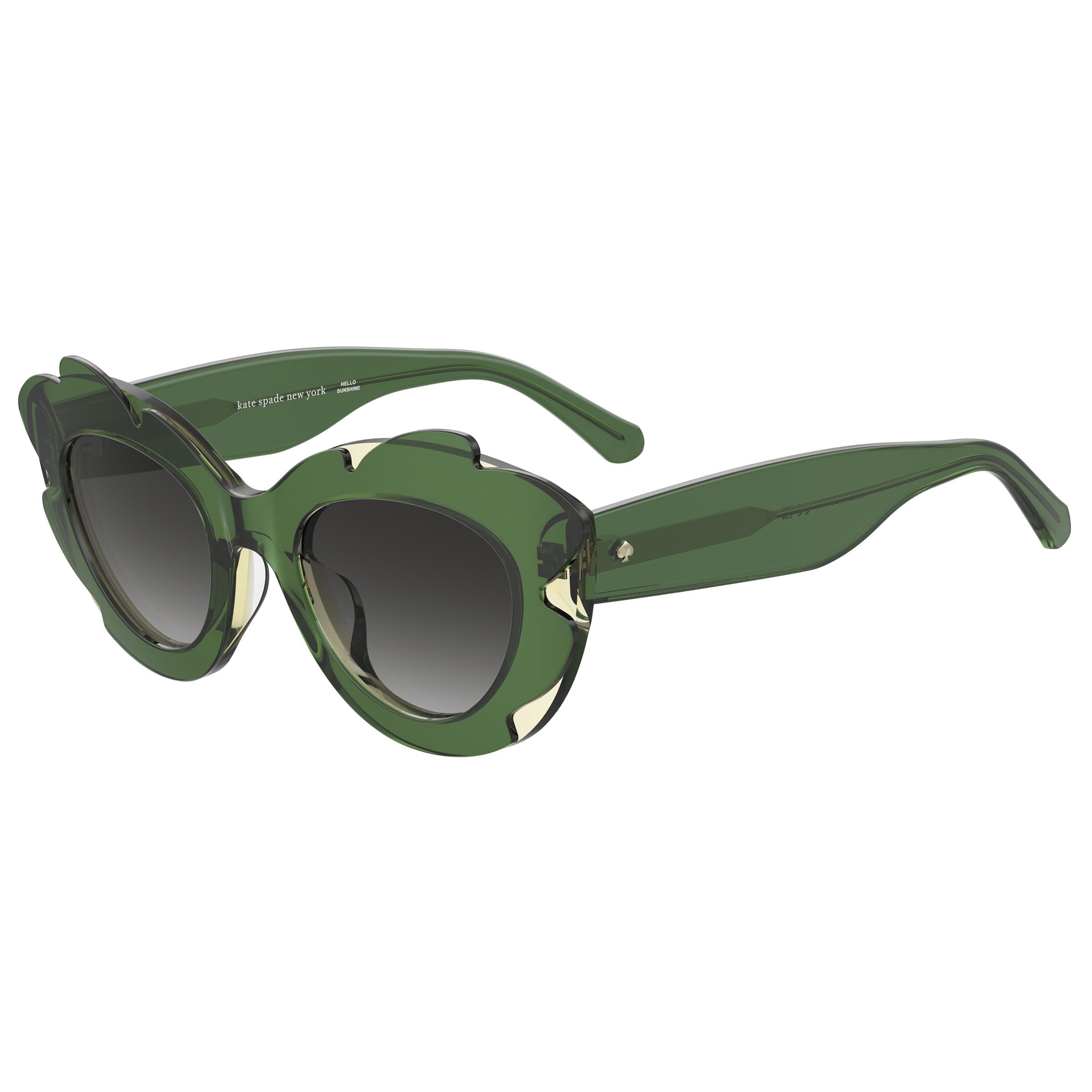 Ahmeira Cat-Eye Sunglasses - Green