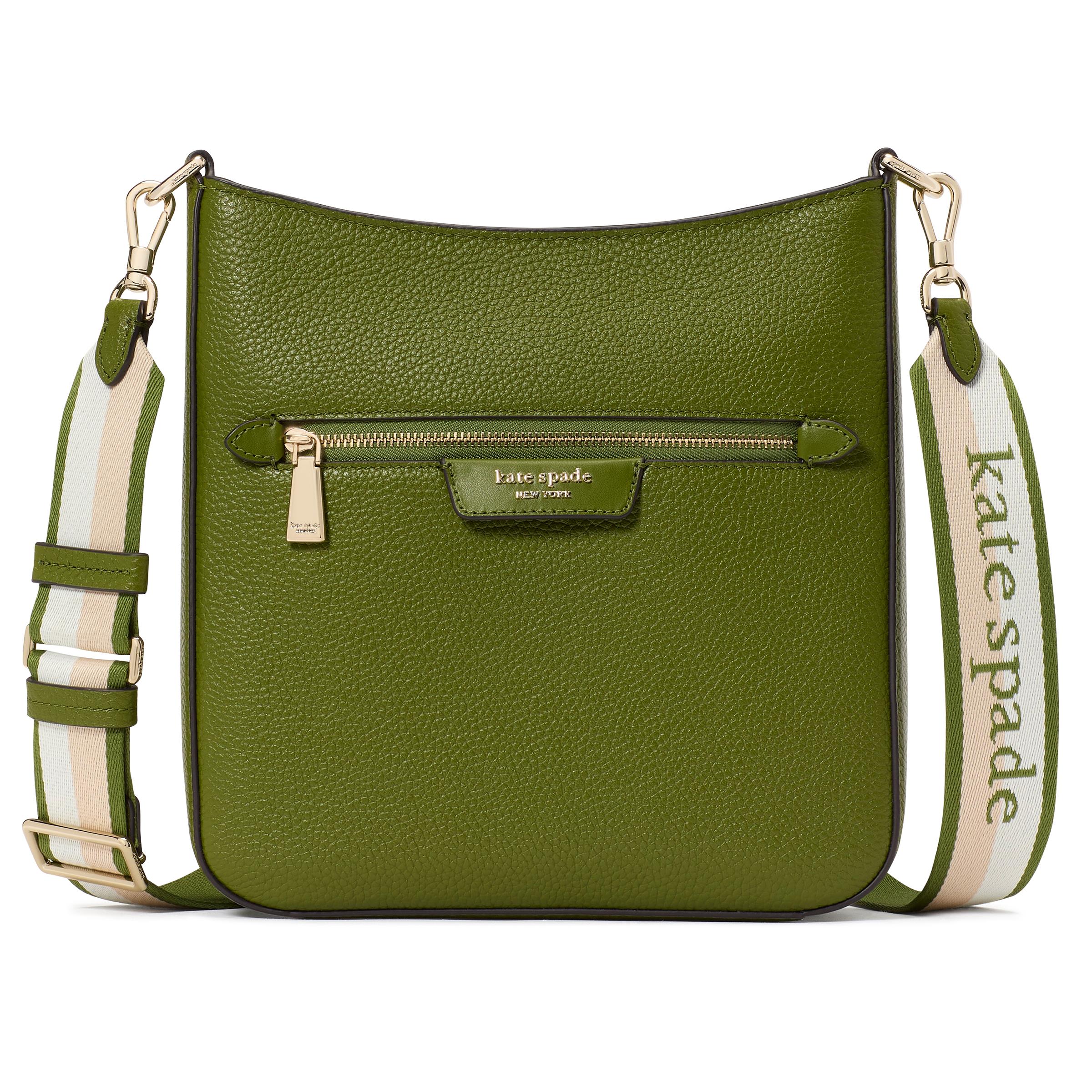 Hudson Messenger Crossbody - Jungle Vine