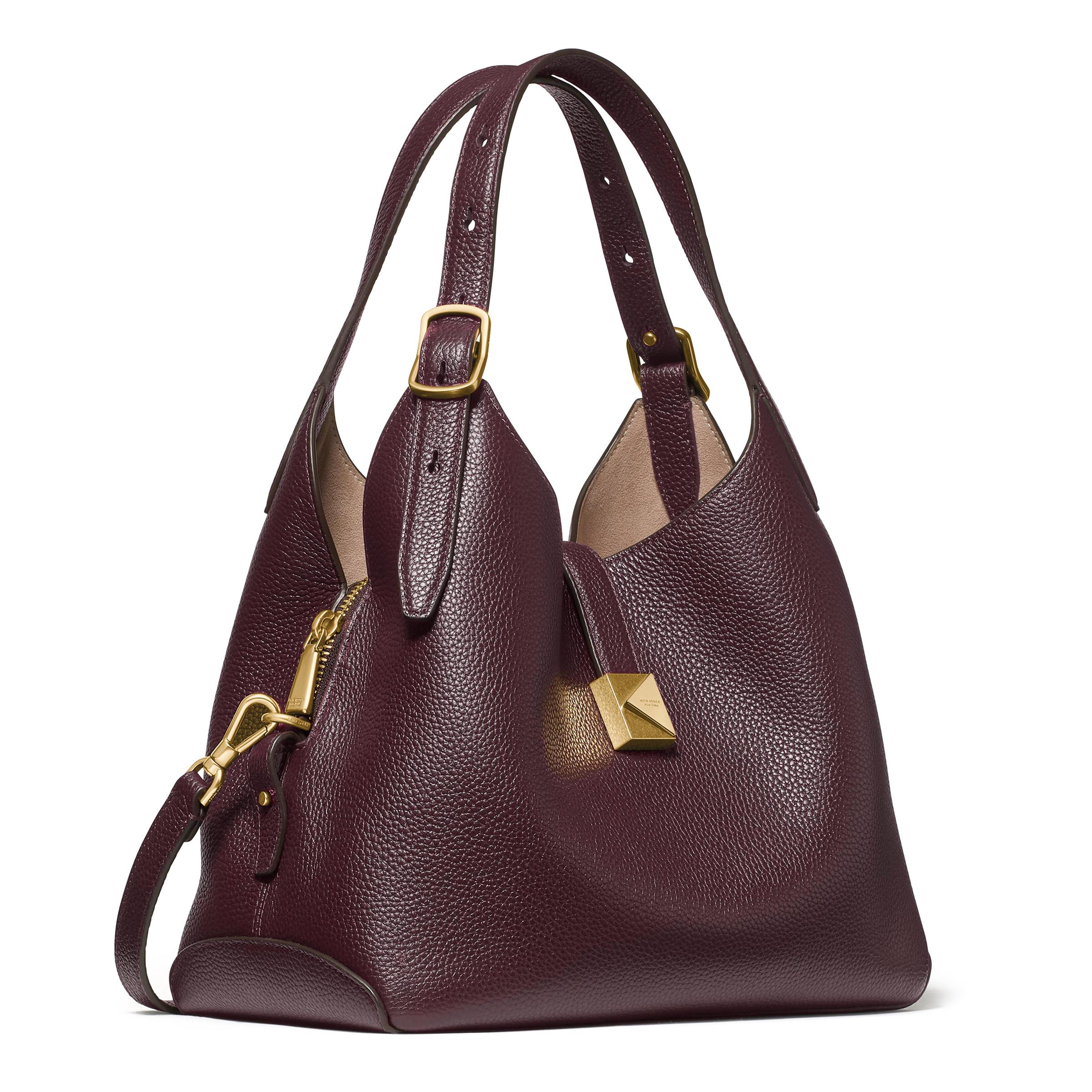 Deco Medium Crossbody Tote - Blackberry Jam