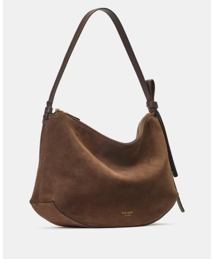 Loop Suede Large Shoulder Bag