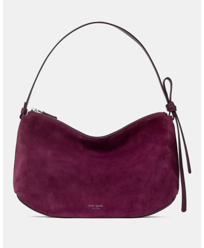 Loop Suede Large Shoulder Bag
