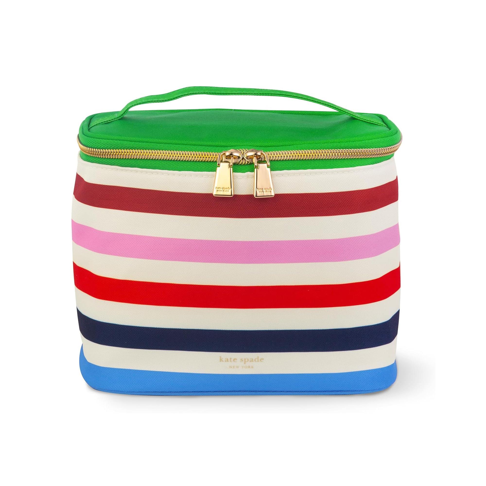 Insulated Lunch Tote , Adventure Stripe