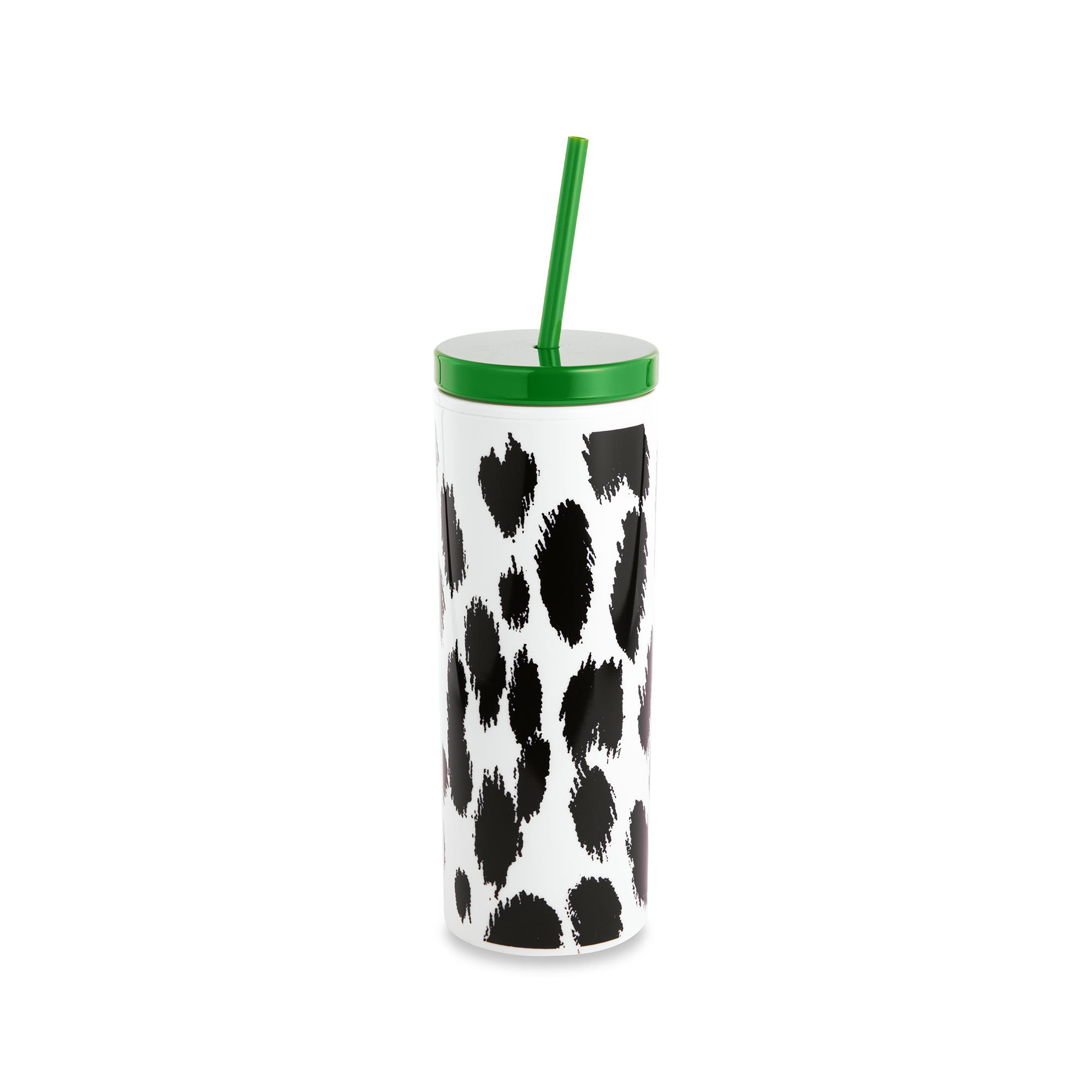 Acrylic Tumbler , Modern Leopard