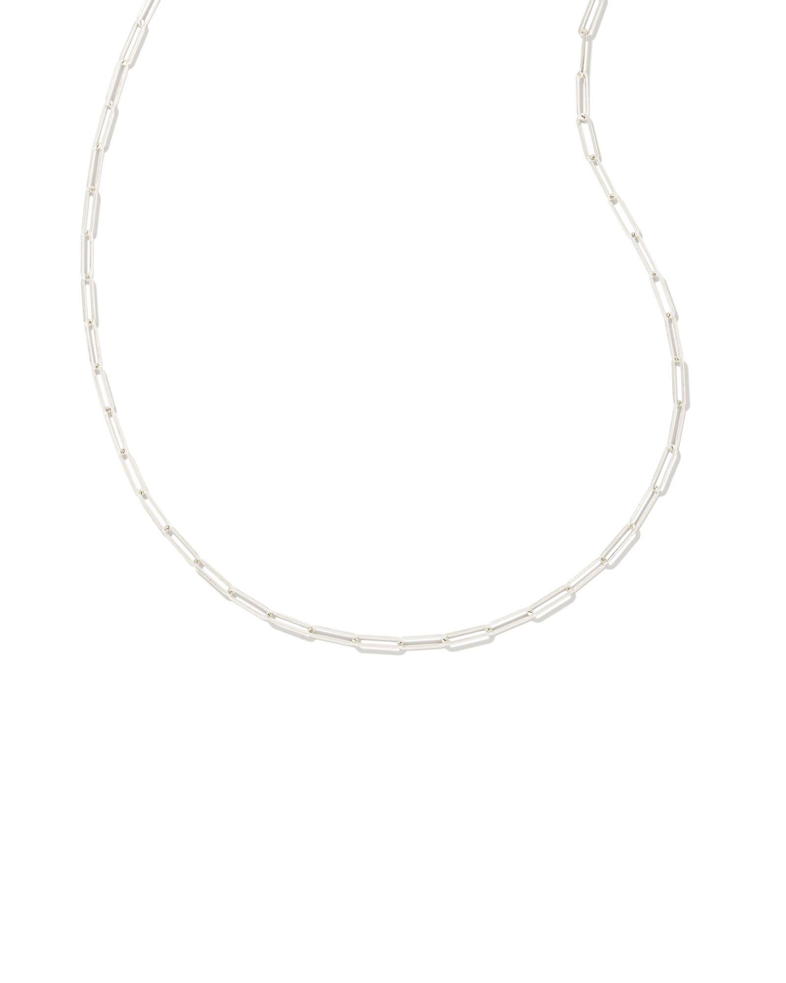 Courtney Paperclip Necklace