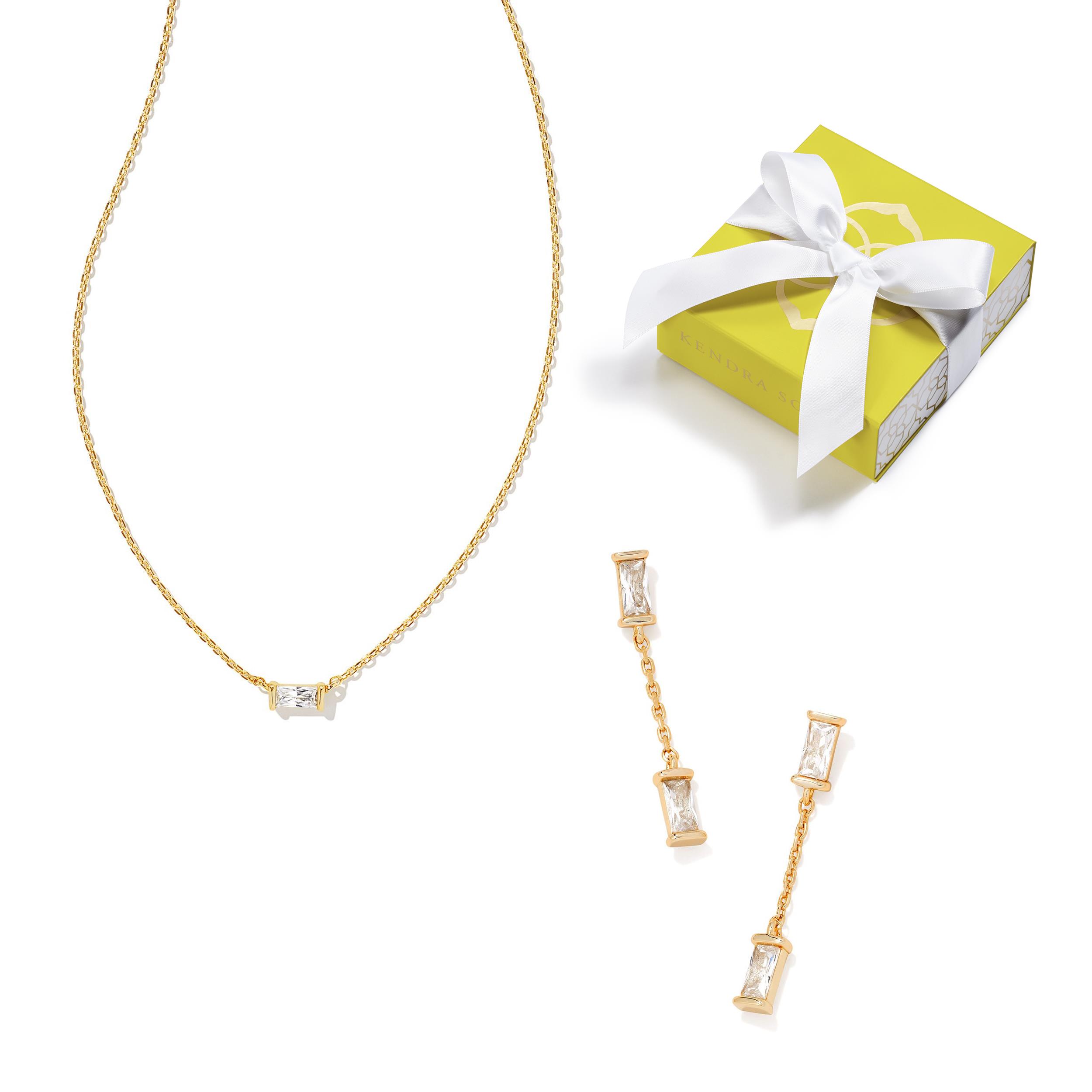 Juliette Pendant & Drop Earrings Set