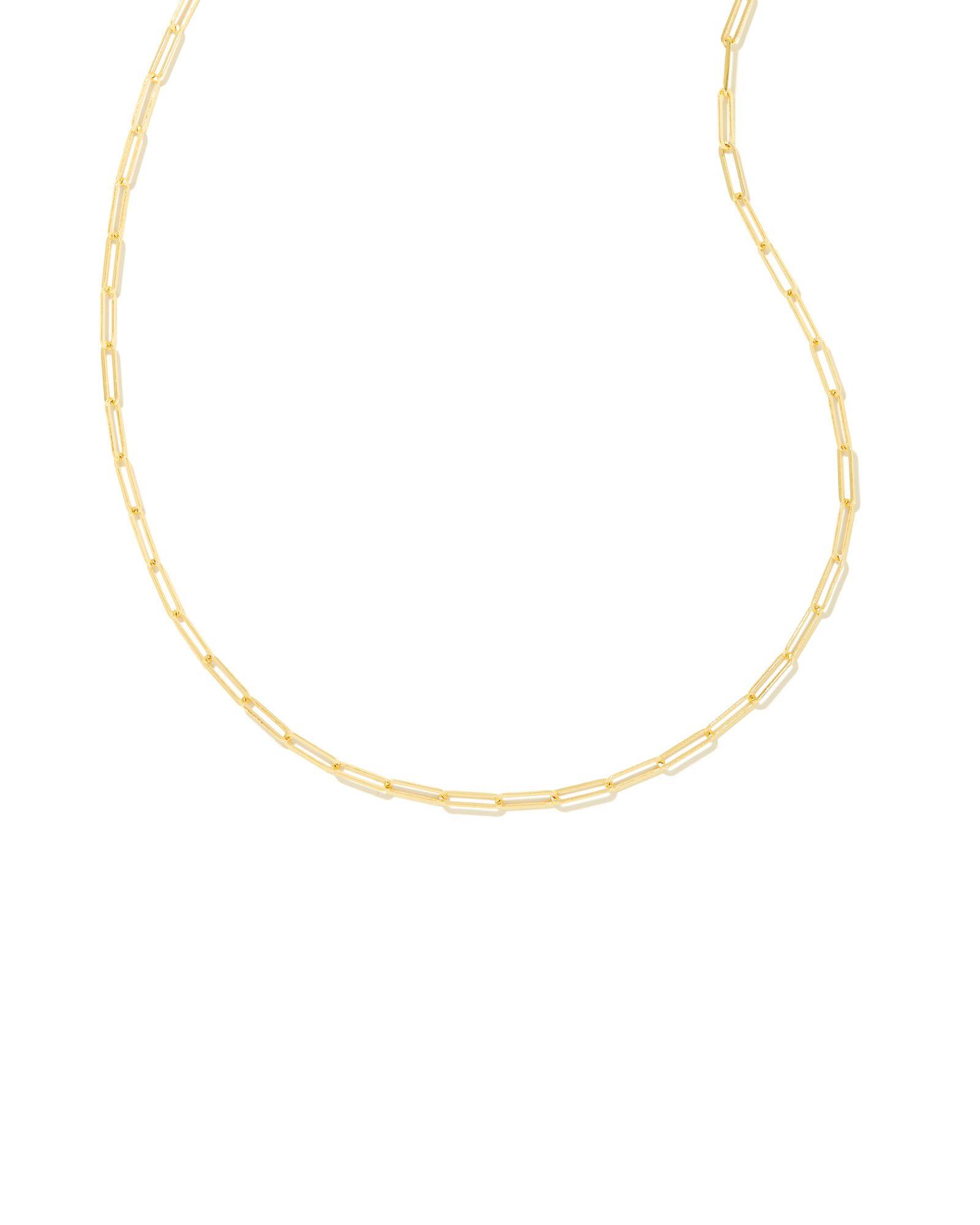 Courtney Paperclip Necklace
