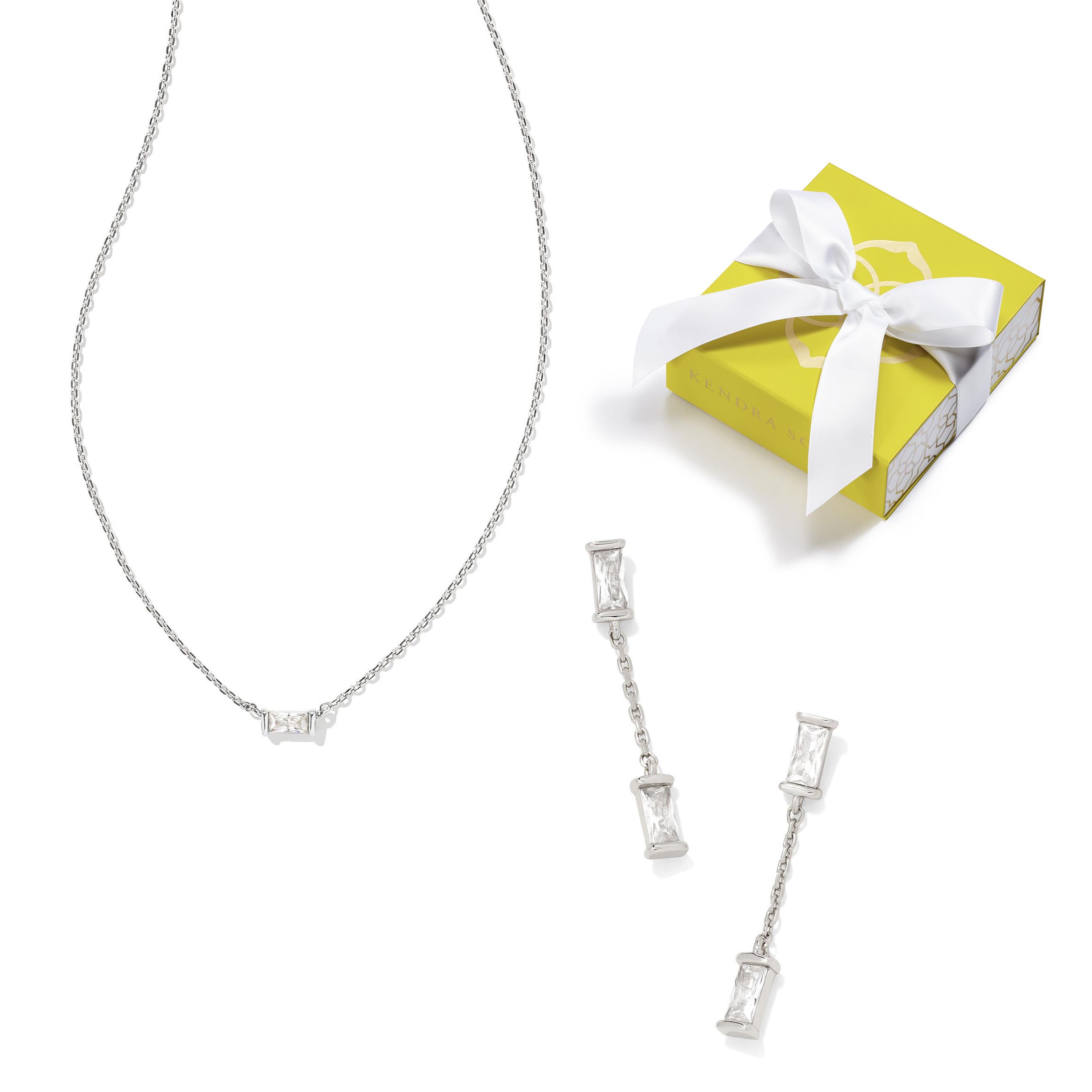 Juliette Pendant & Drop Earrings Set