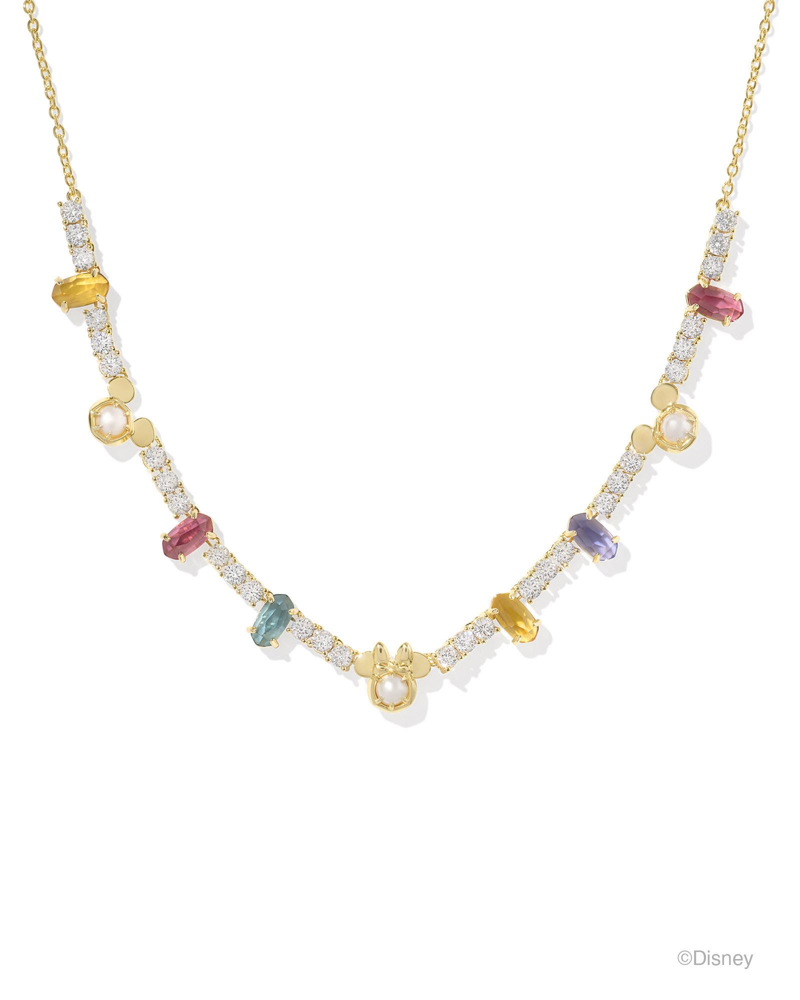 Mickey Minnie Mouse Tennis Necklace