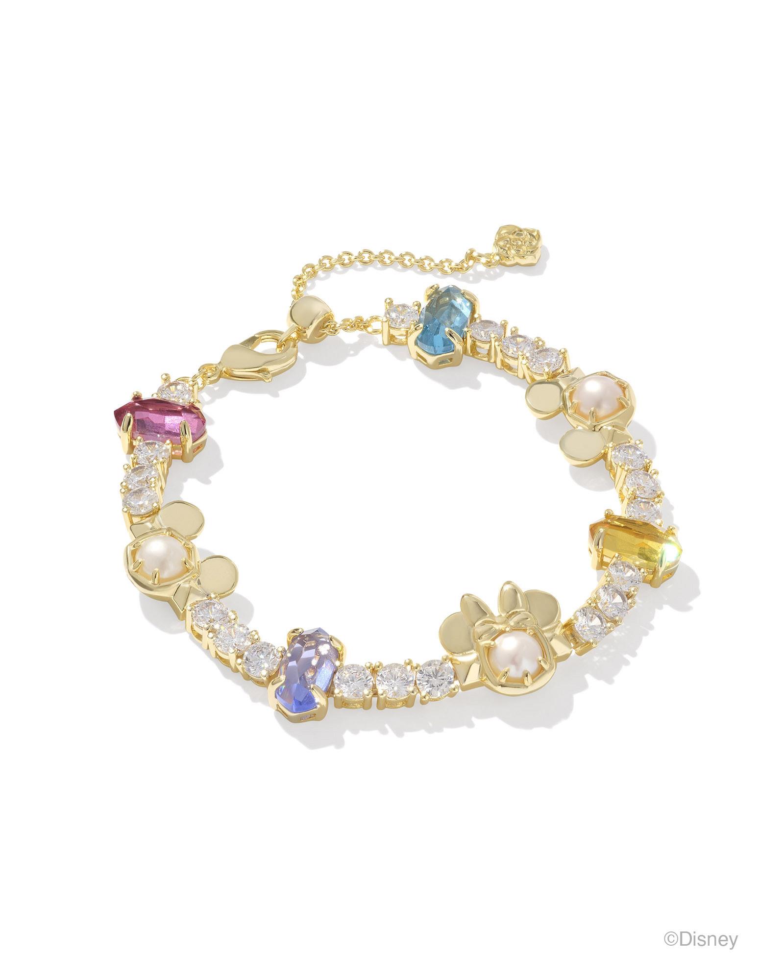 Mickey Minnie Mouse Tennis Bracelet
