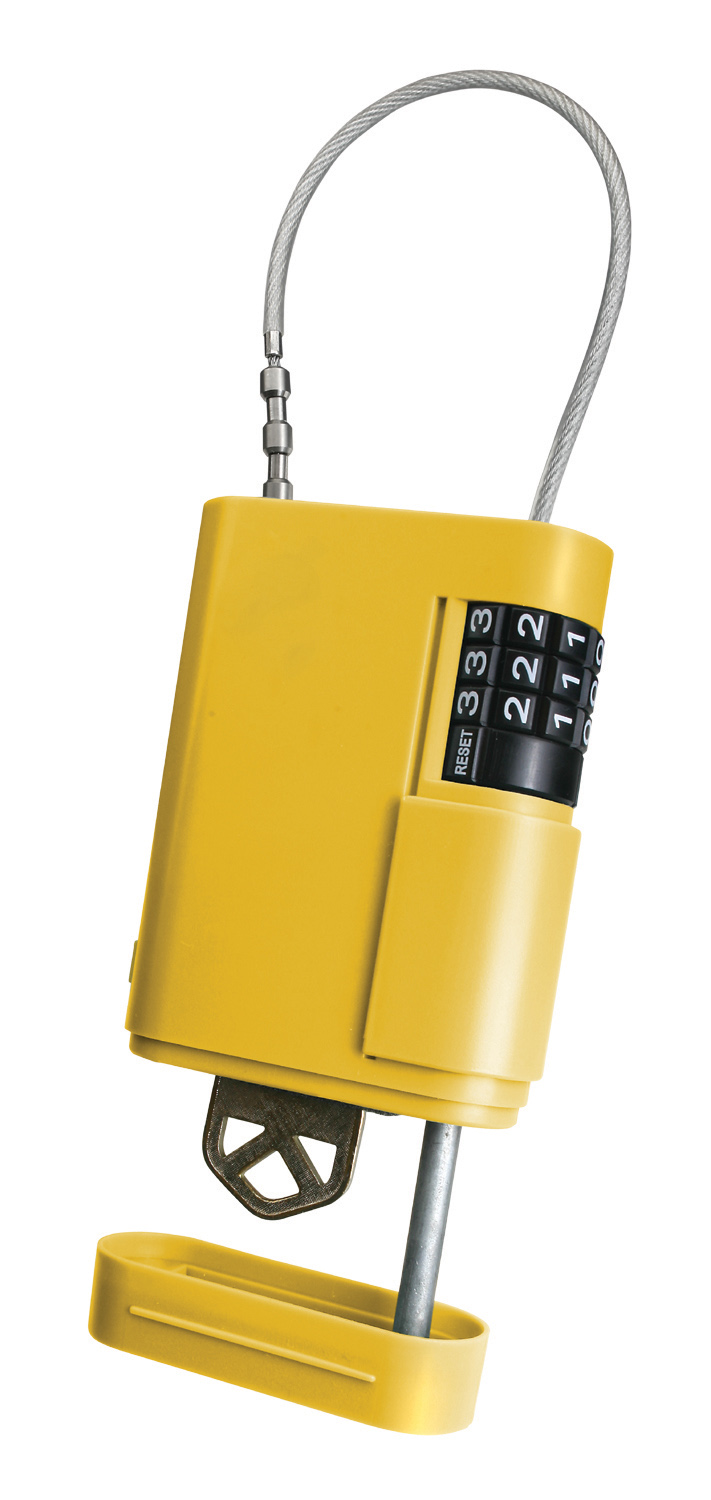Portable Stor-A-Key - Yellow