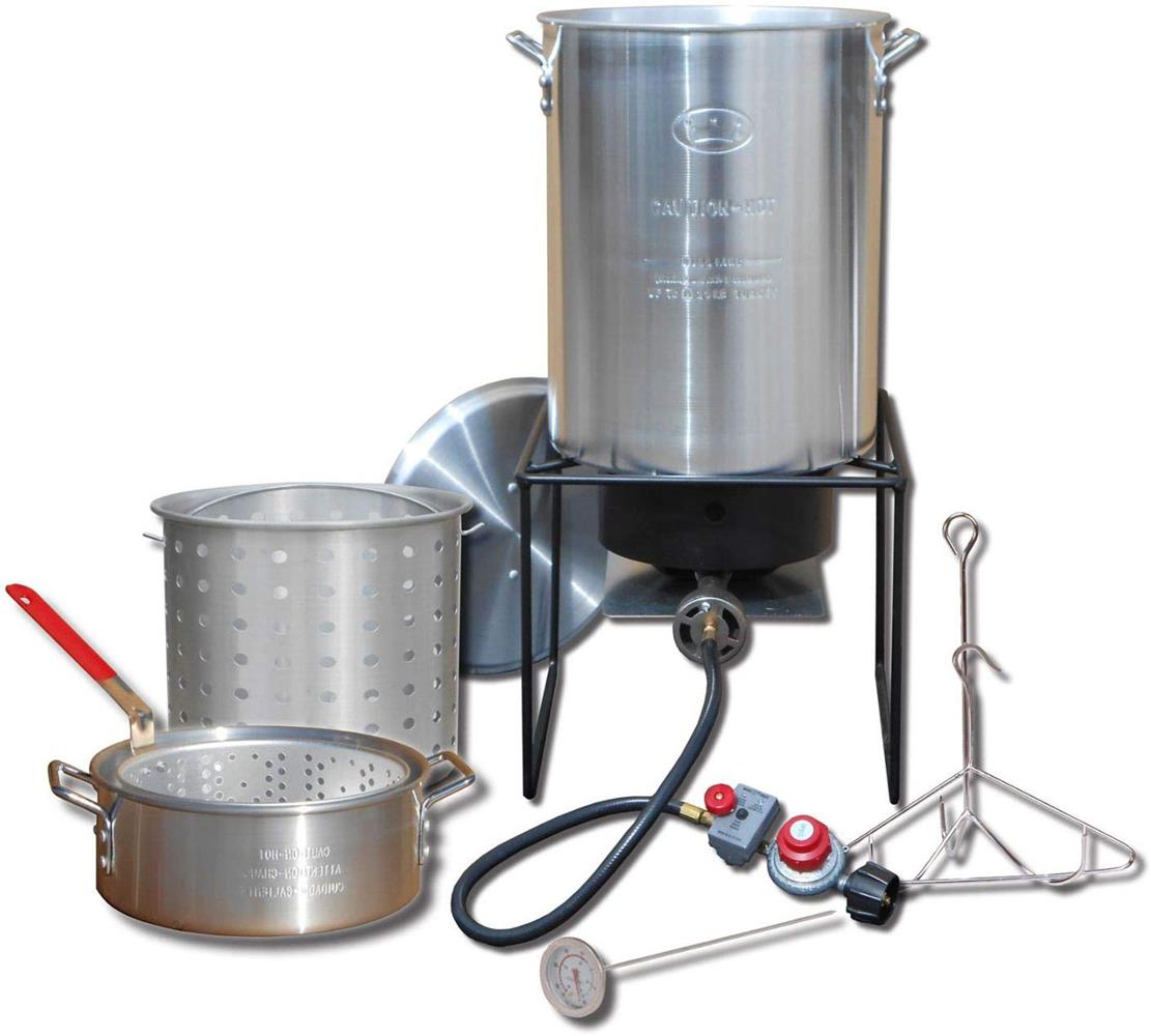 Two-Pot Frying And Boiling Package