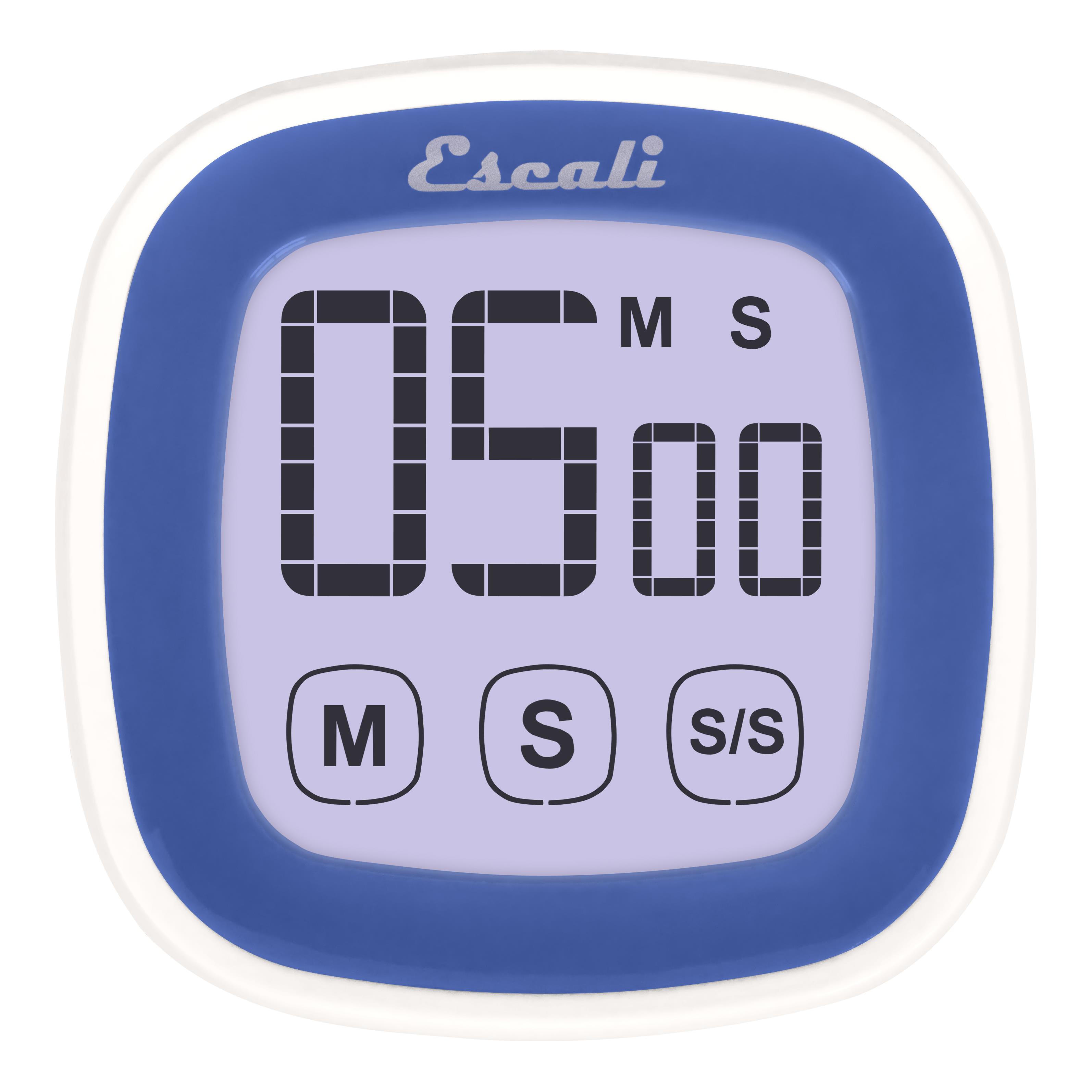Escali - Touch Screen Digital Timer, Blue