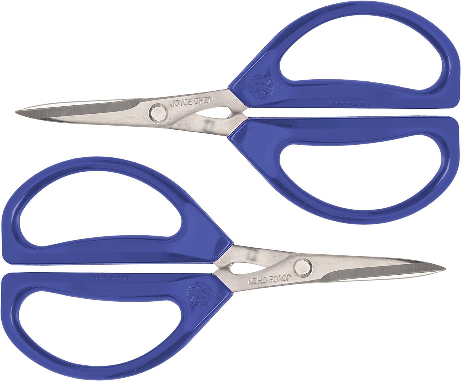 Joyce Chen - Original Unlimited Kitchen Scissors, 2 Pack - Blue