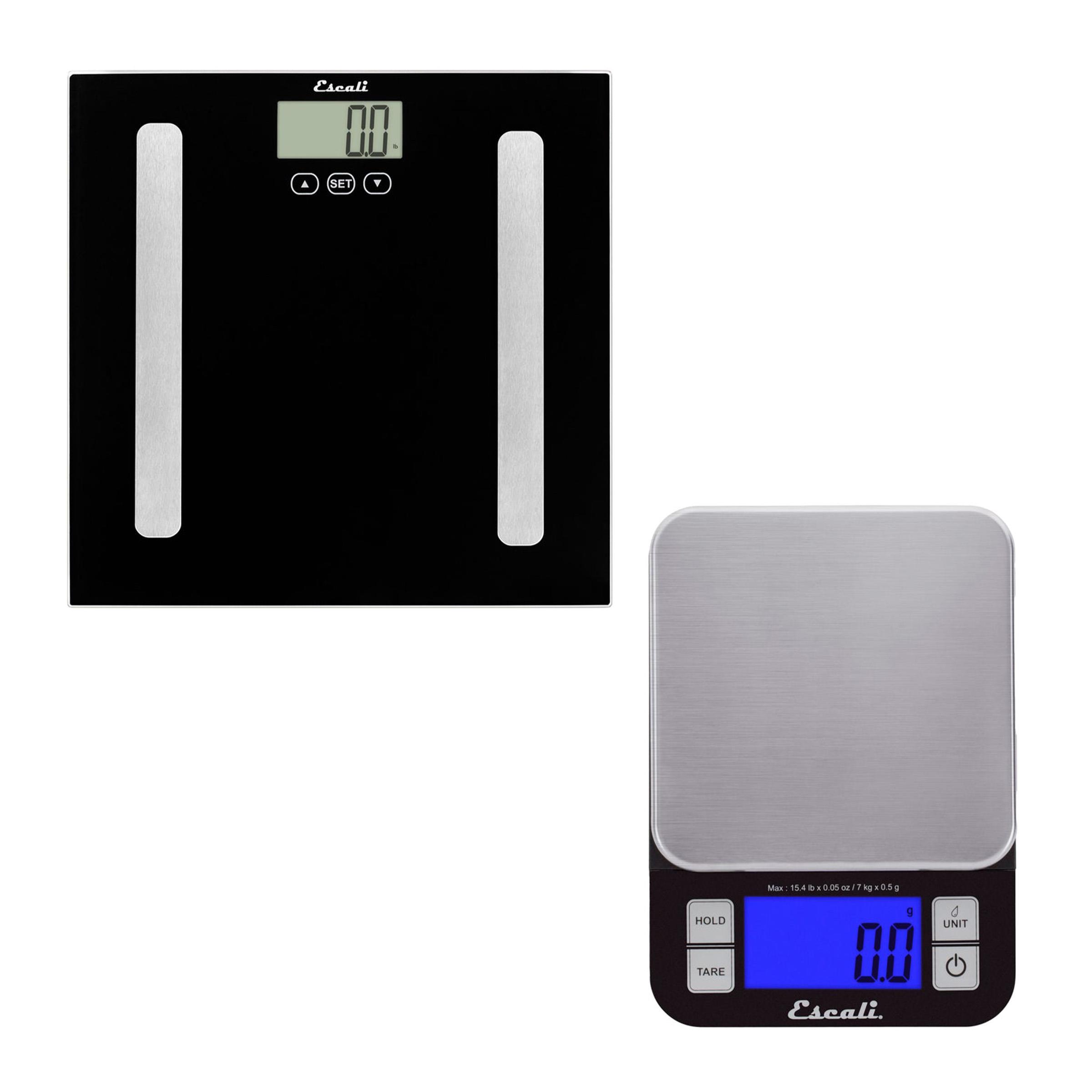 Escali - Kitchen & Bath Scale Bundle