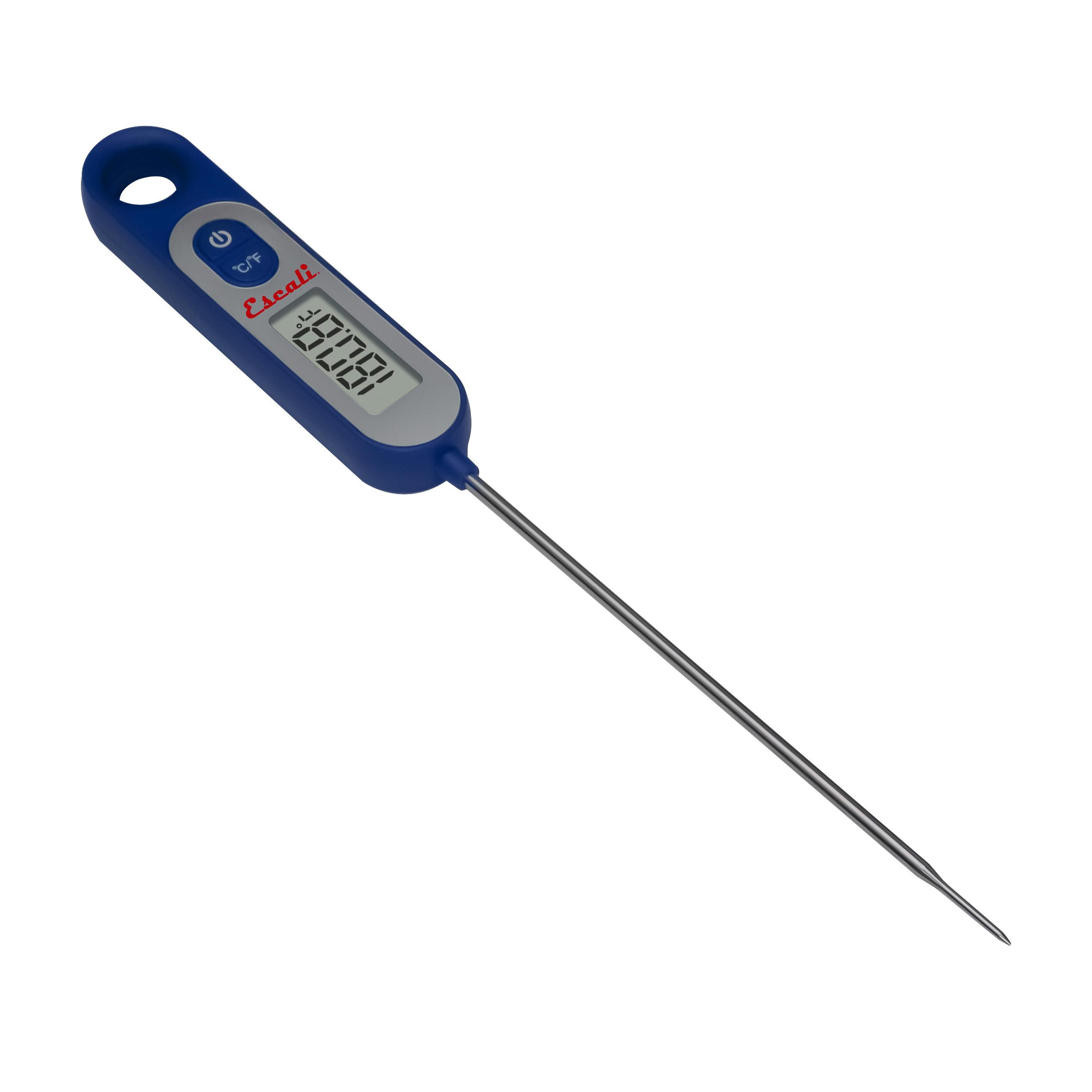 Escali - Digital Long Stem Thermometer, Blue