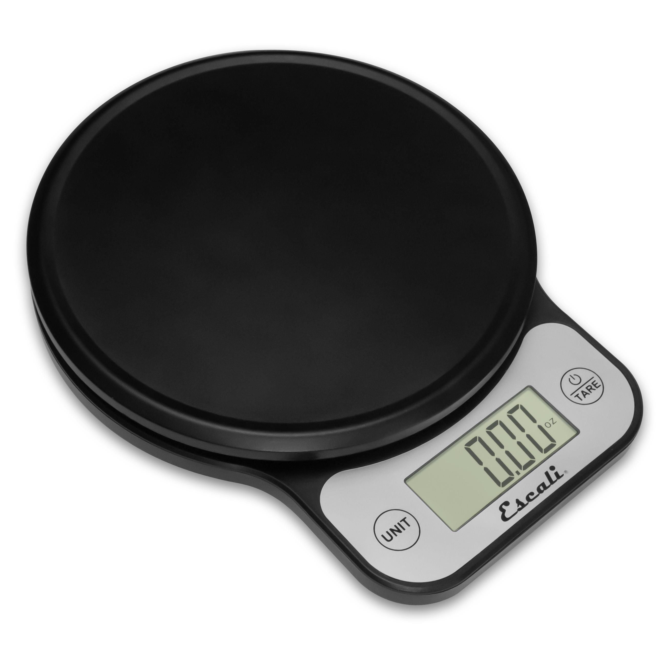Escali - Telero Digital Kitchen Scale, Black