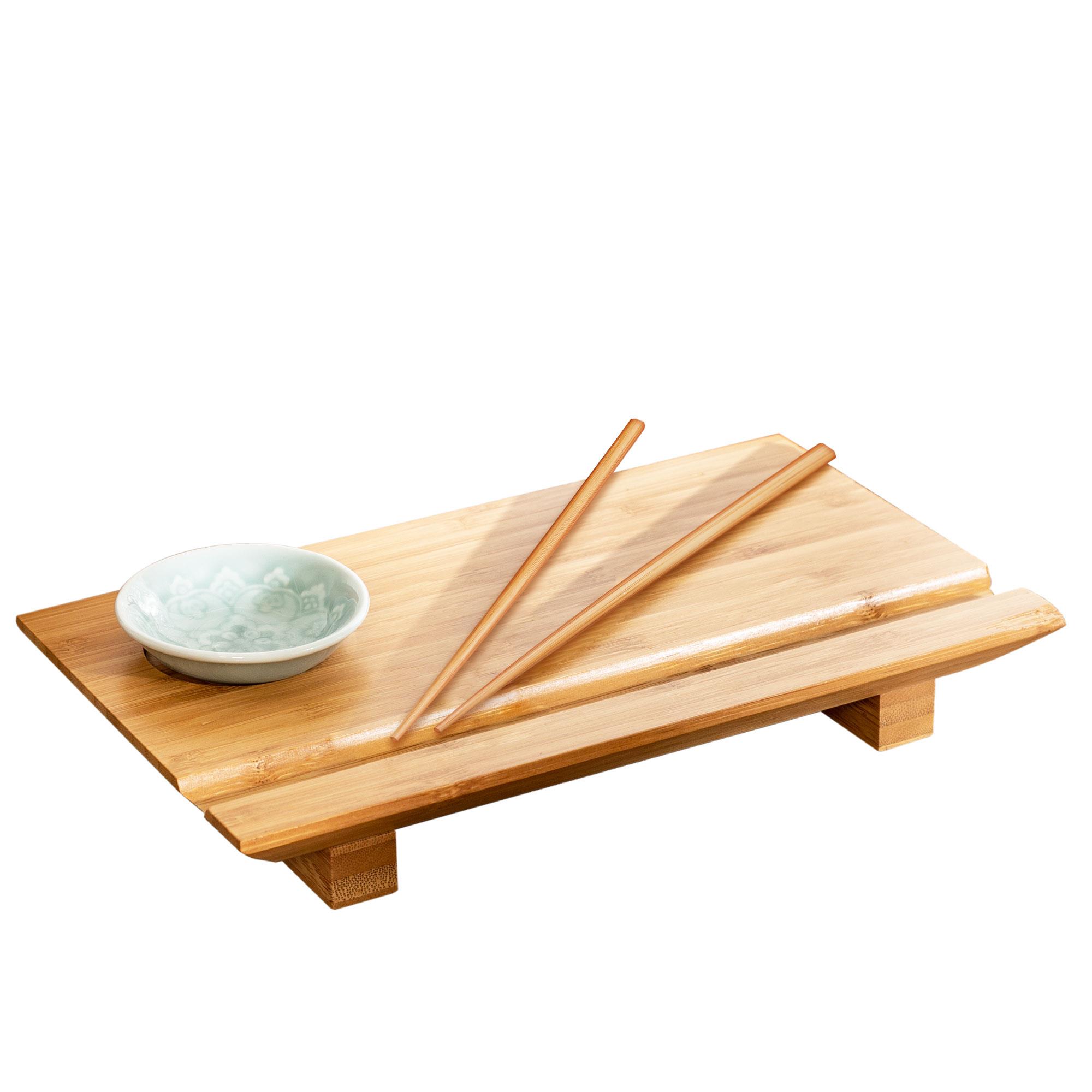 Joyce Chen - Burnished Bamboo Sushi Board Set