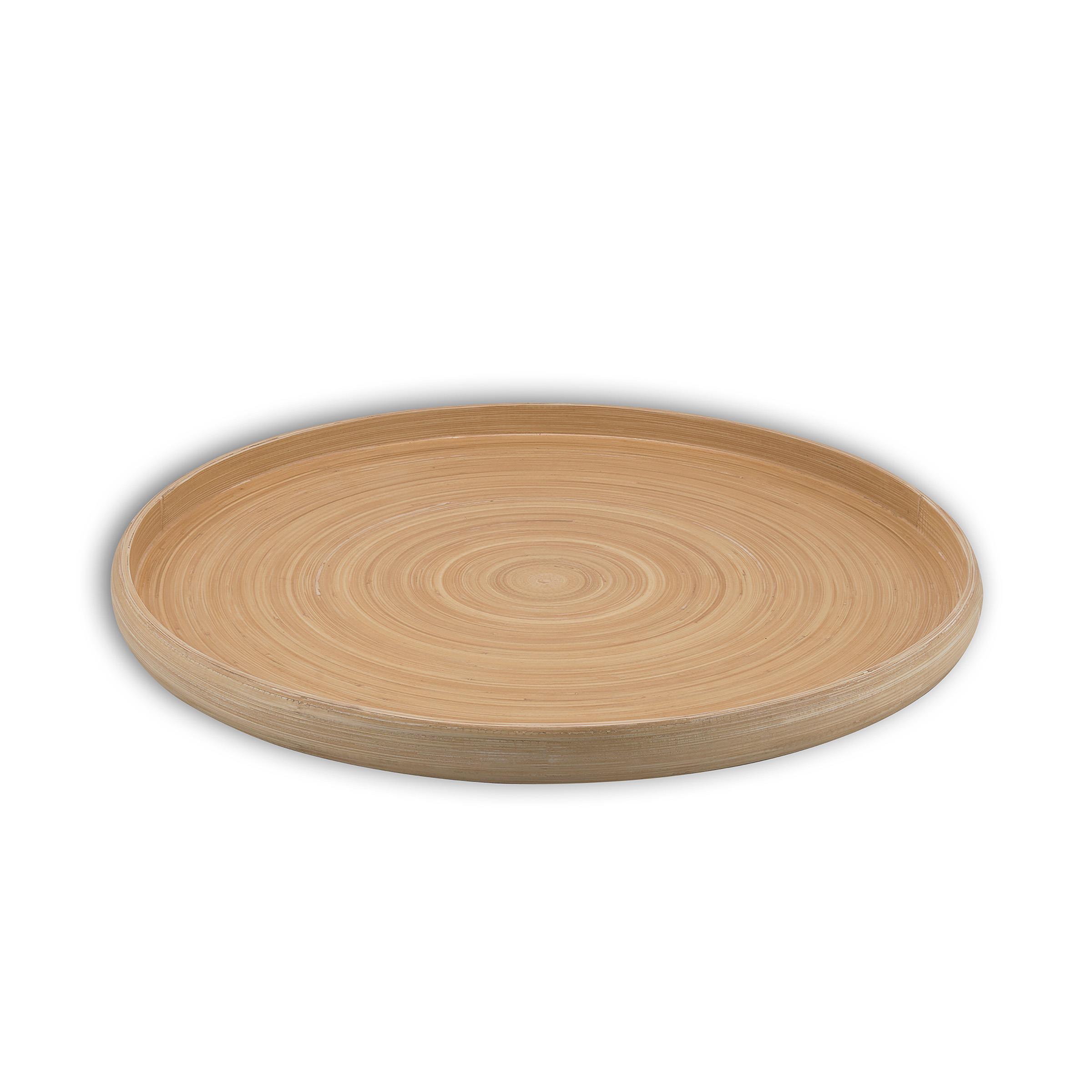 LEXA - 16-Inch Bamboo Serving Tray - Natural Bamboo