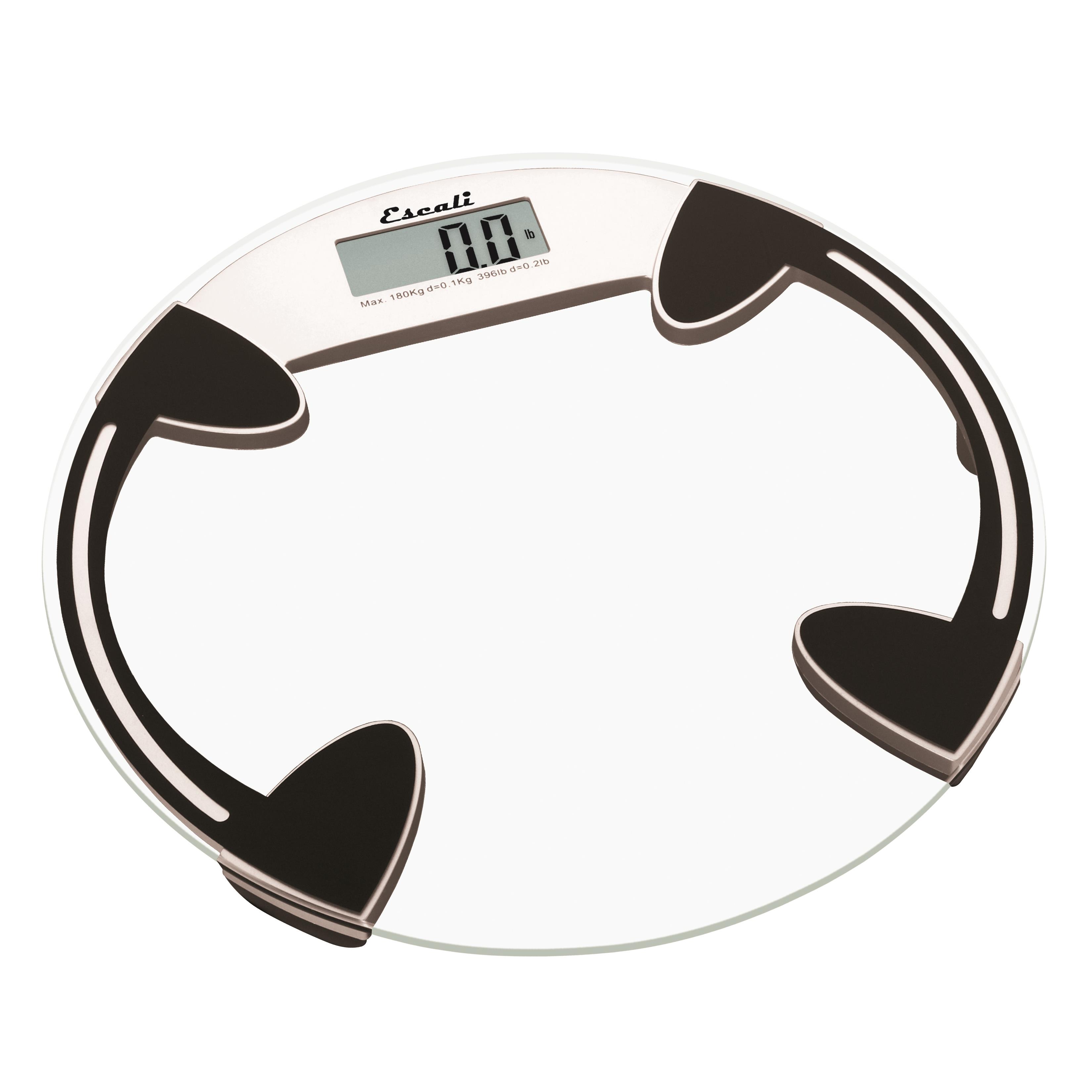 Escali - Glass Platform Bathroom Scale