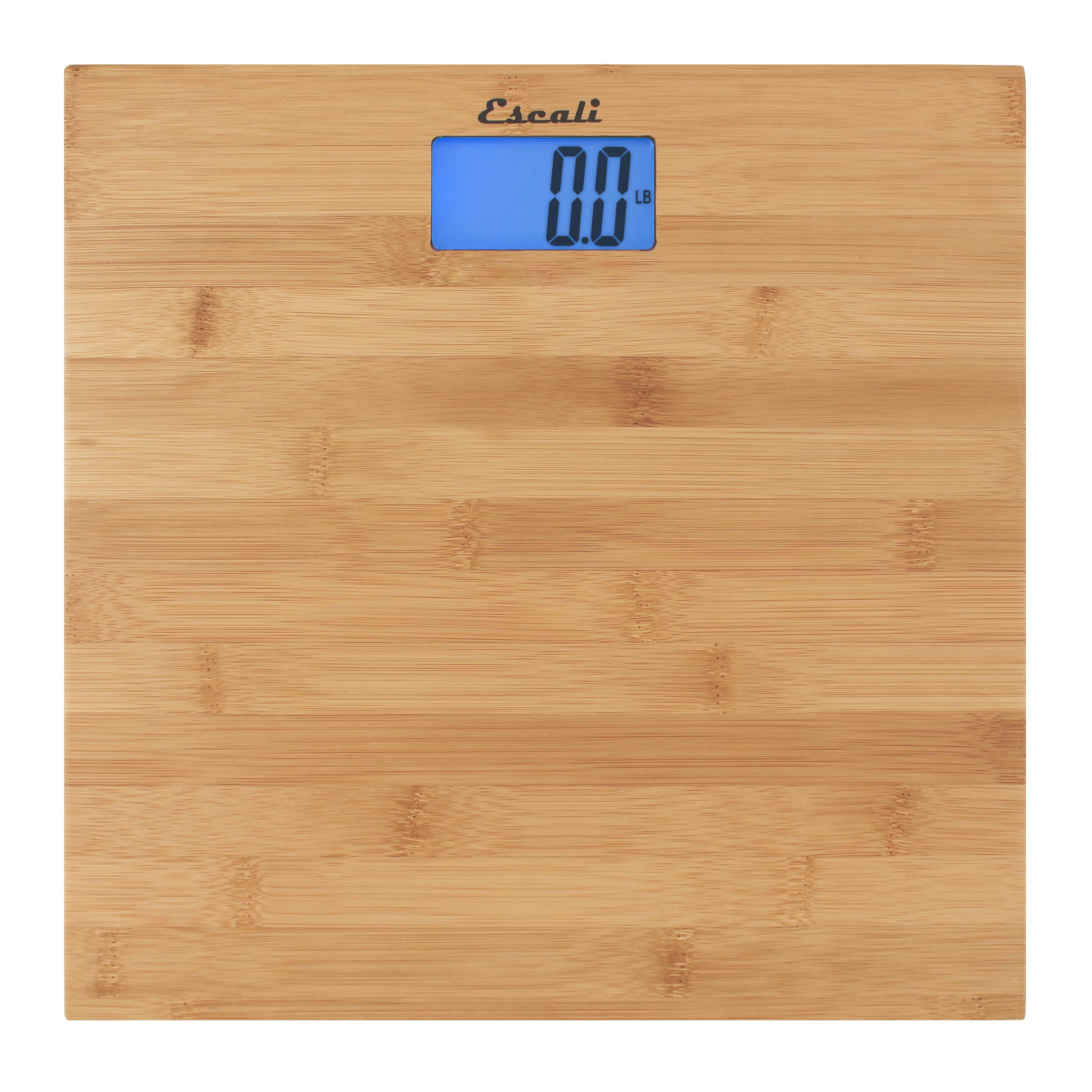 Escali - Bamboo Bathroom Scale