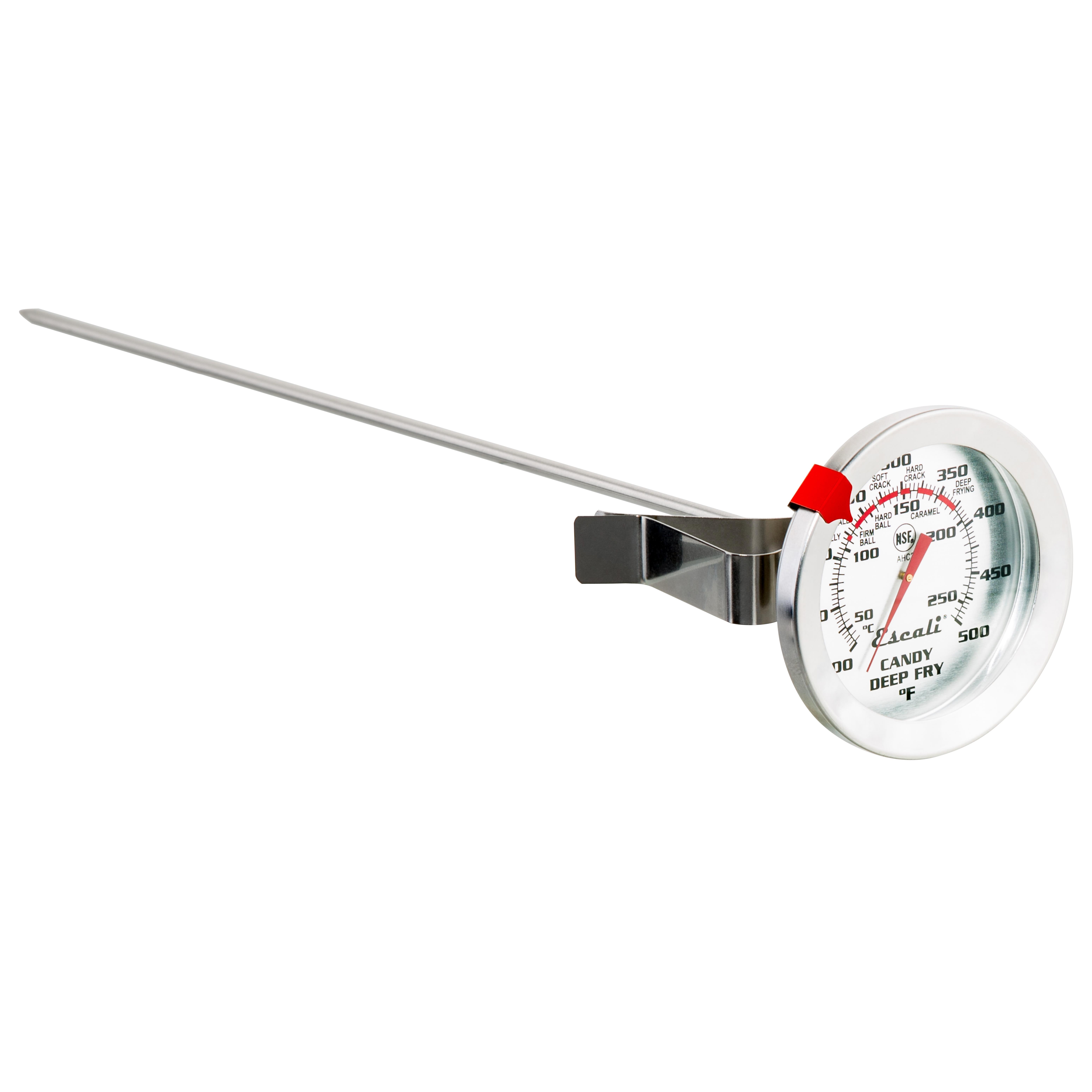 Escali - Candy Deep Fry Dial Thermometer, 12-Inch Probe