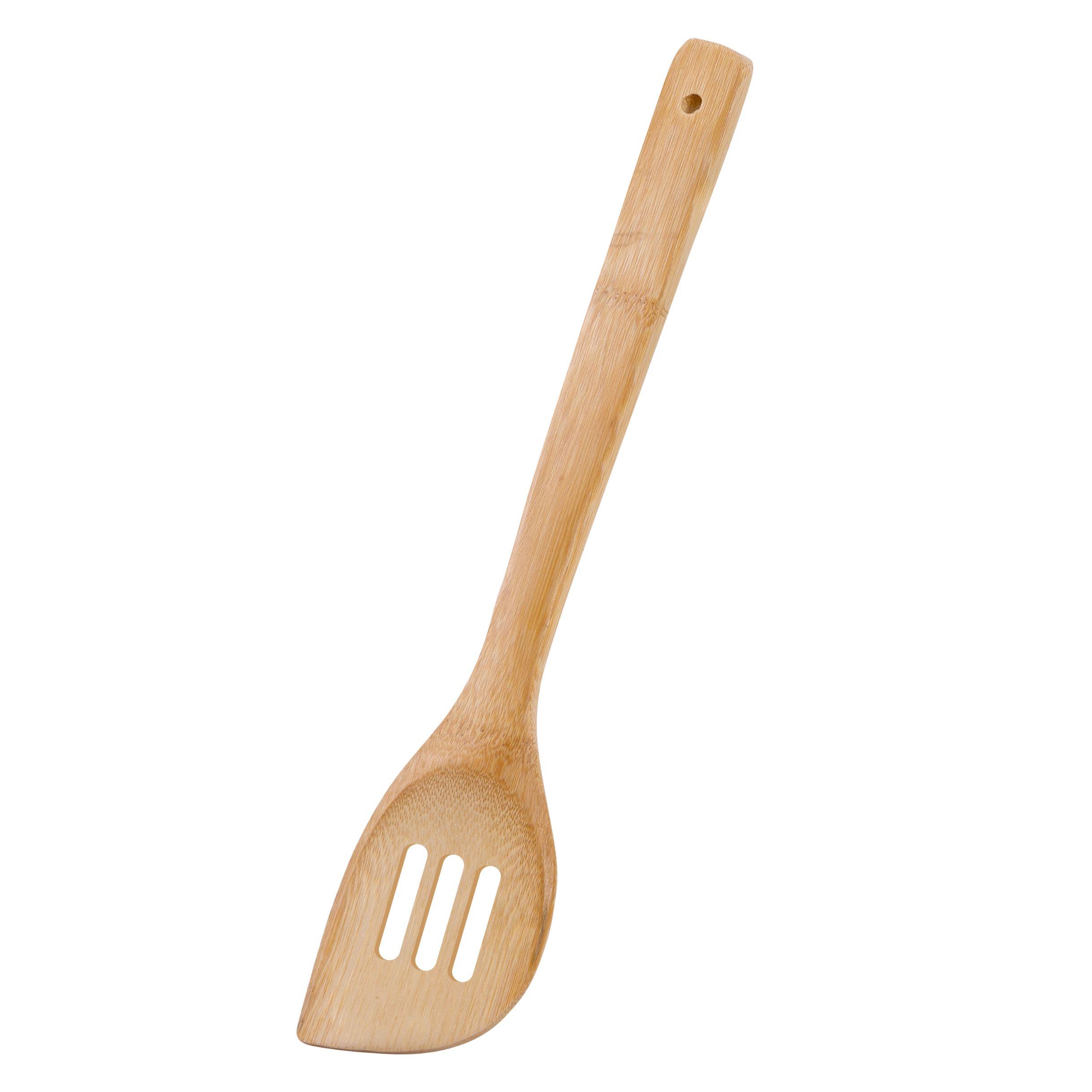 Joyce Chen - Burnished Bamboo Slotted Spatula, 13-Inch