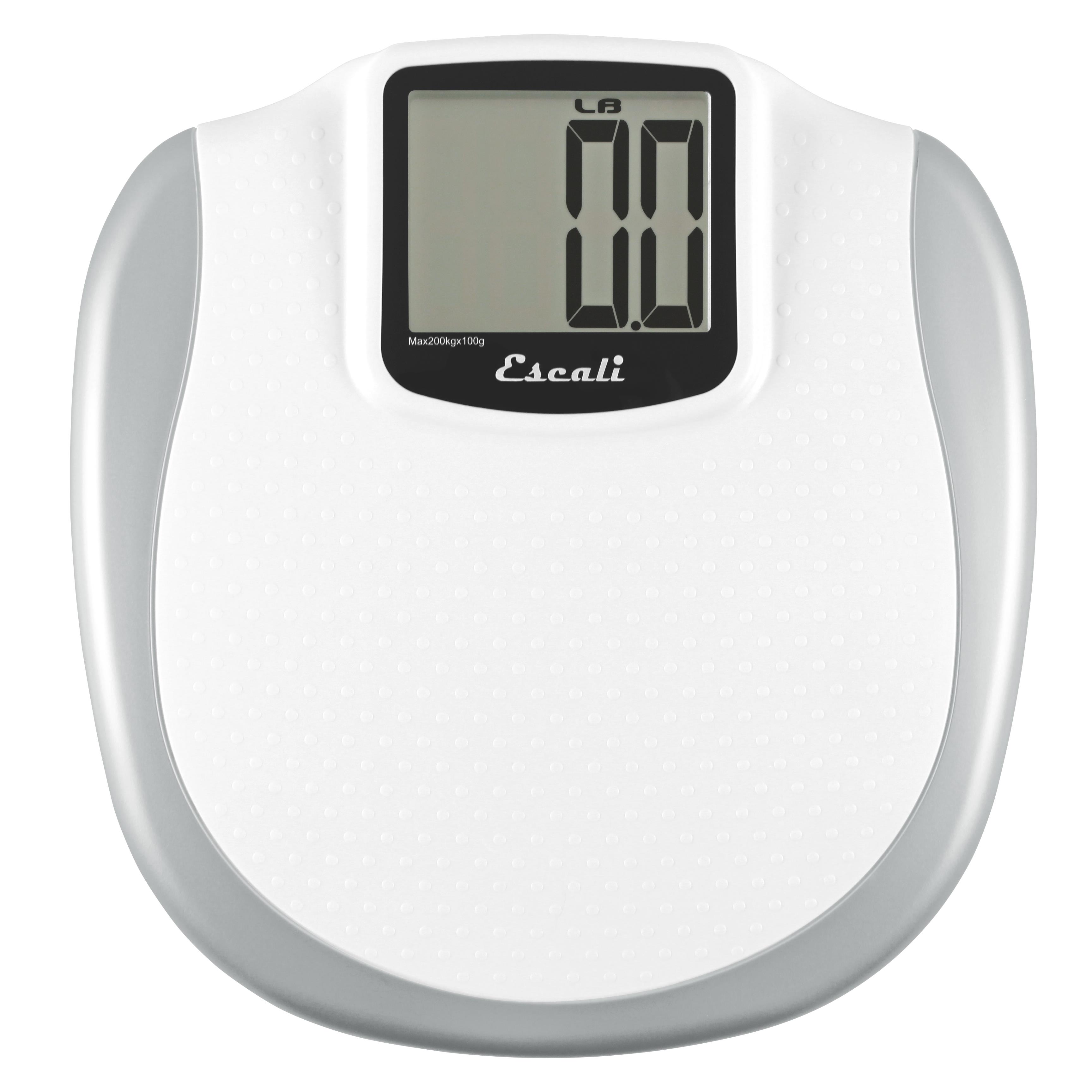 Escali - Extra Large Display Bathroom Scale