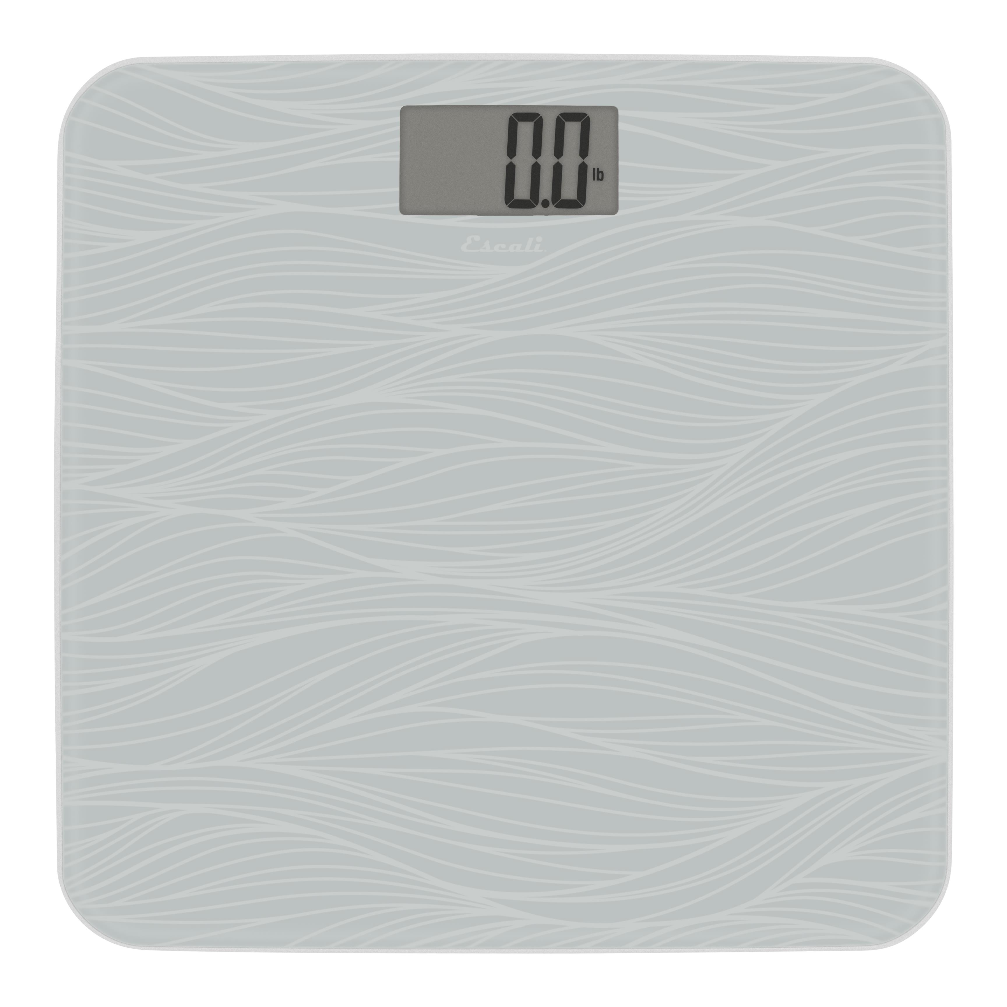 Escali - Glass Waves Bathroom Scale