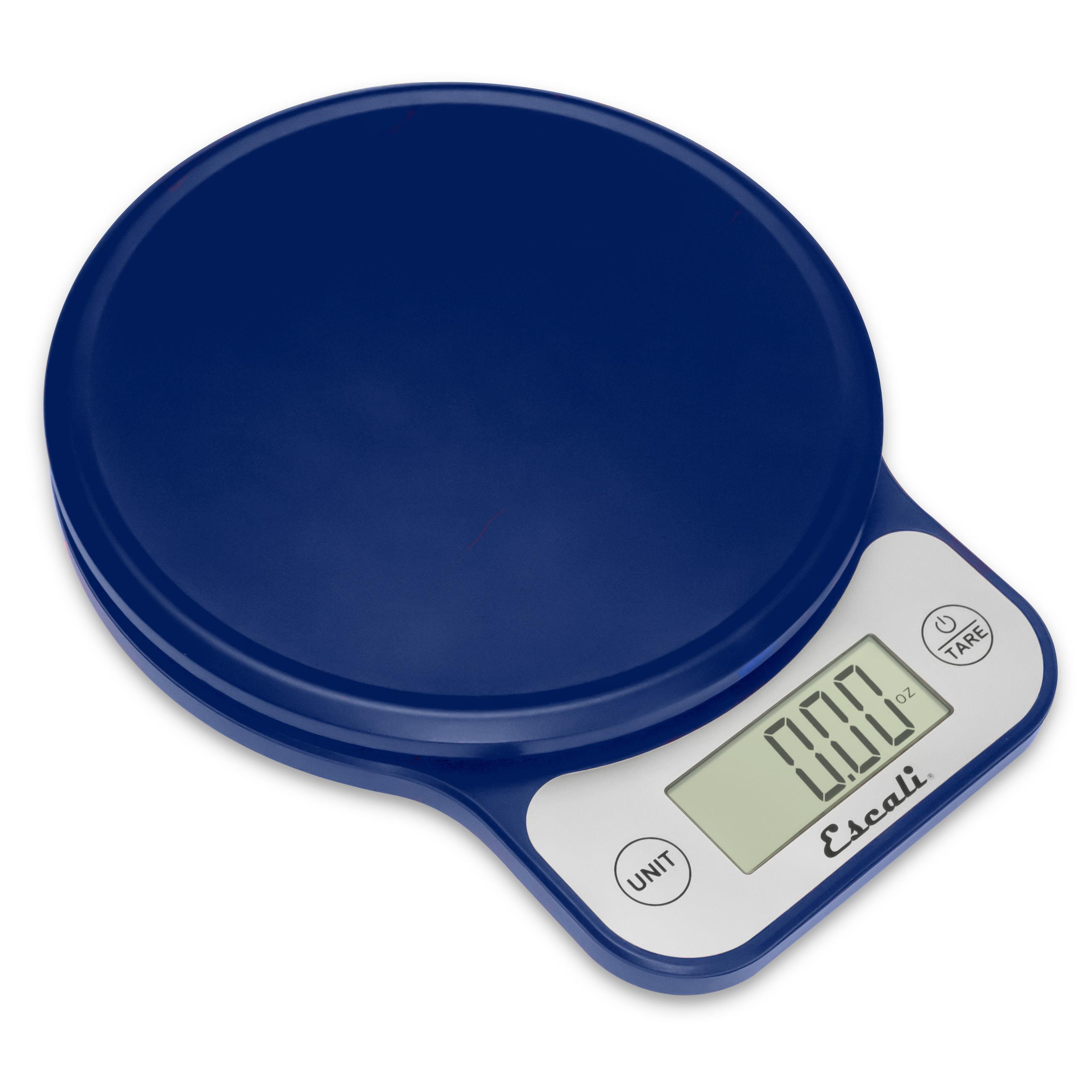 Escali - Telero Digital Kitchen Scale, Blue