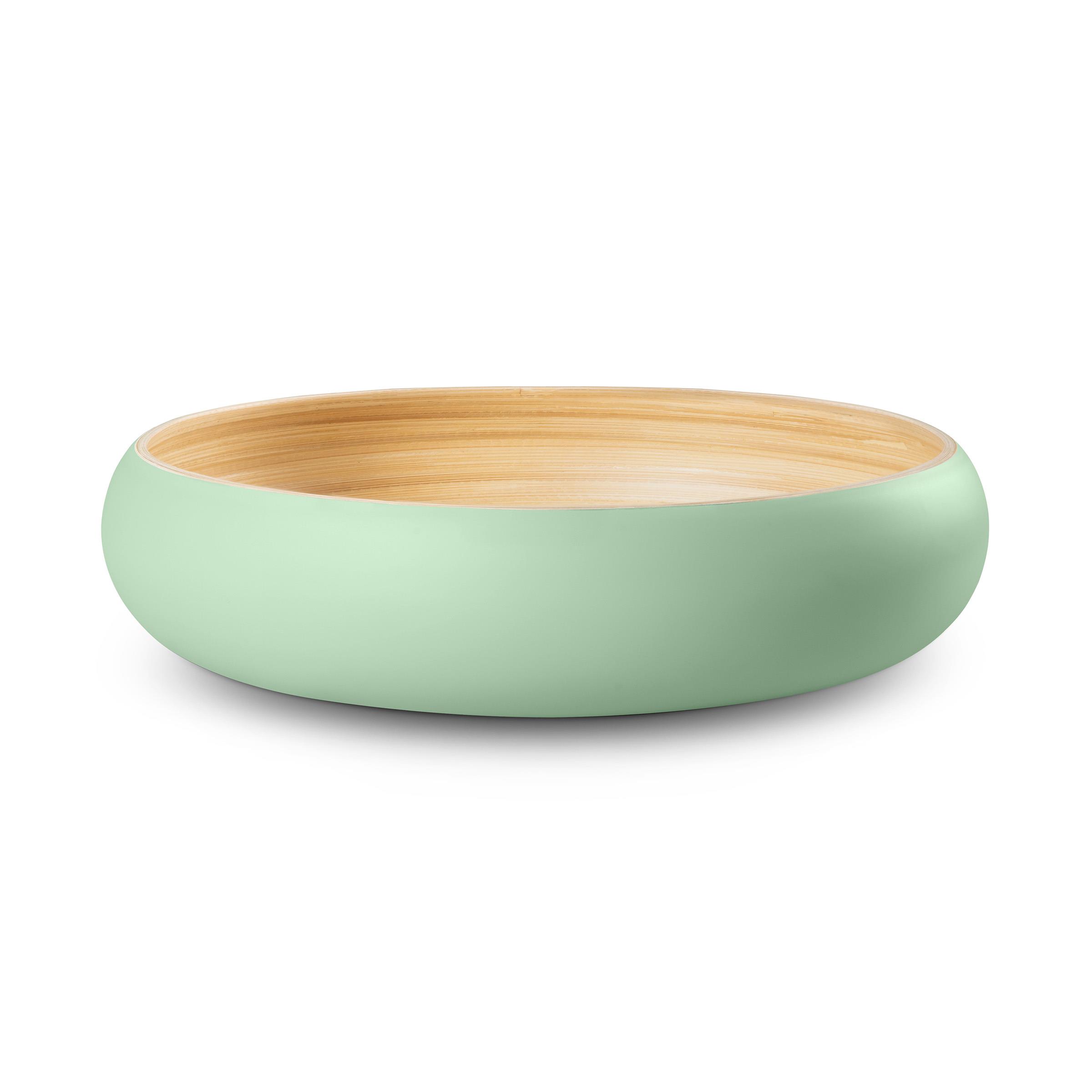 LEXA - 12-Inch Bamboo Fruit Bowl - Sage