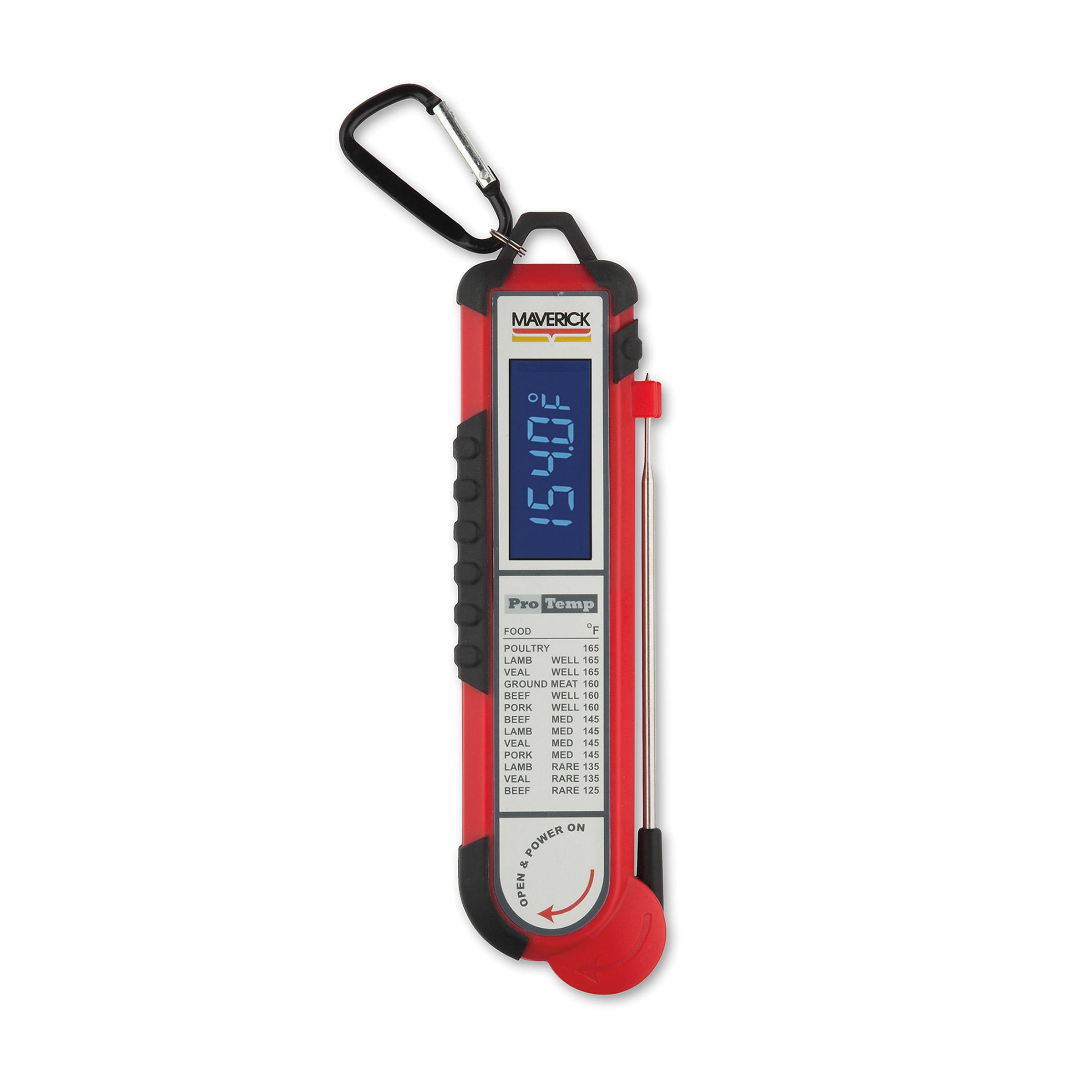 Maverick - Pro-Temp Professional Thermocouple Thermometer, Red