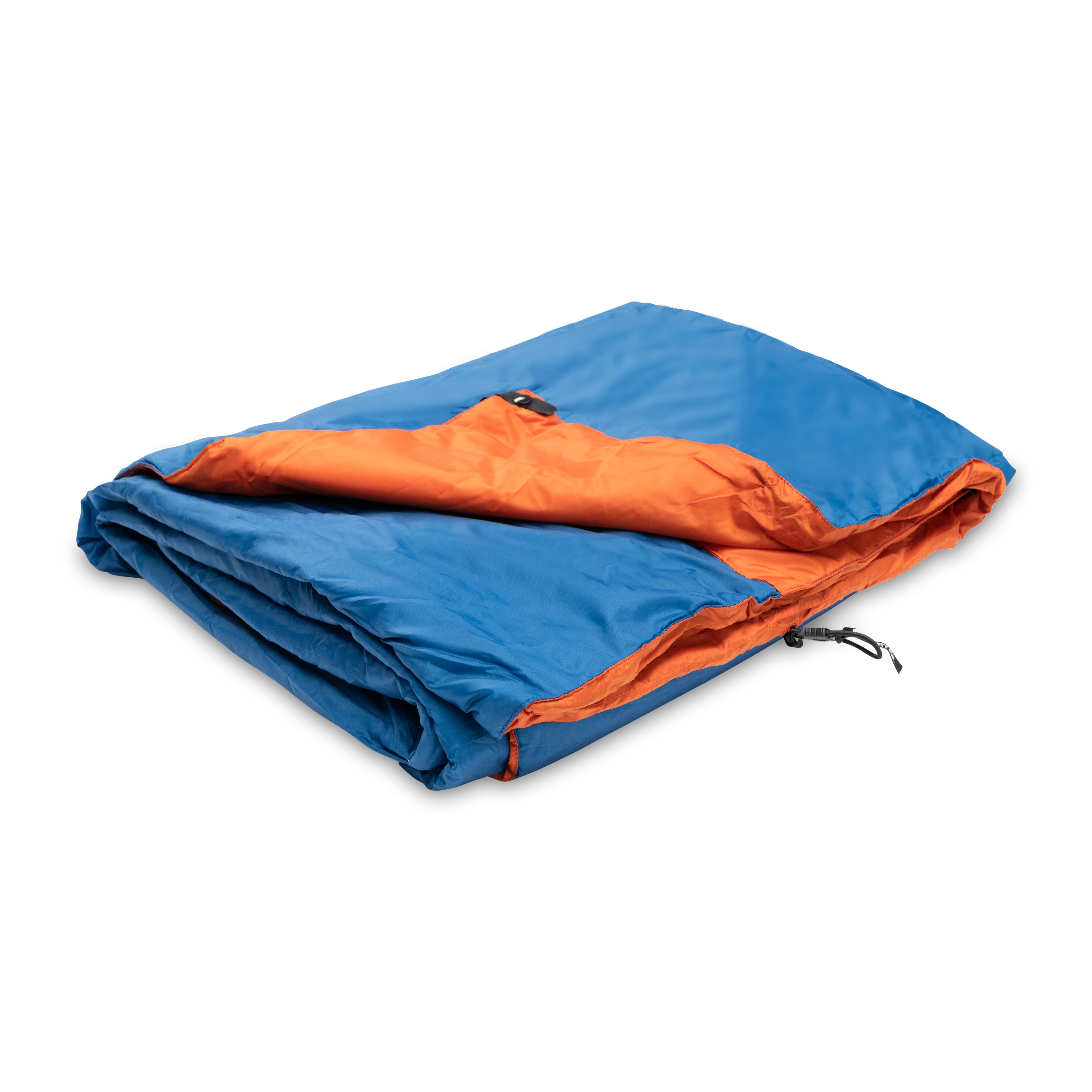 Versa Blanket - Blue/Orange