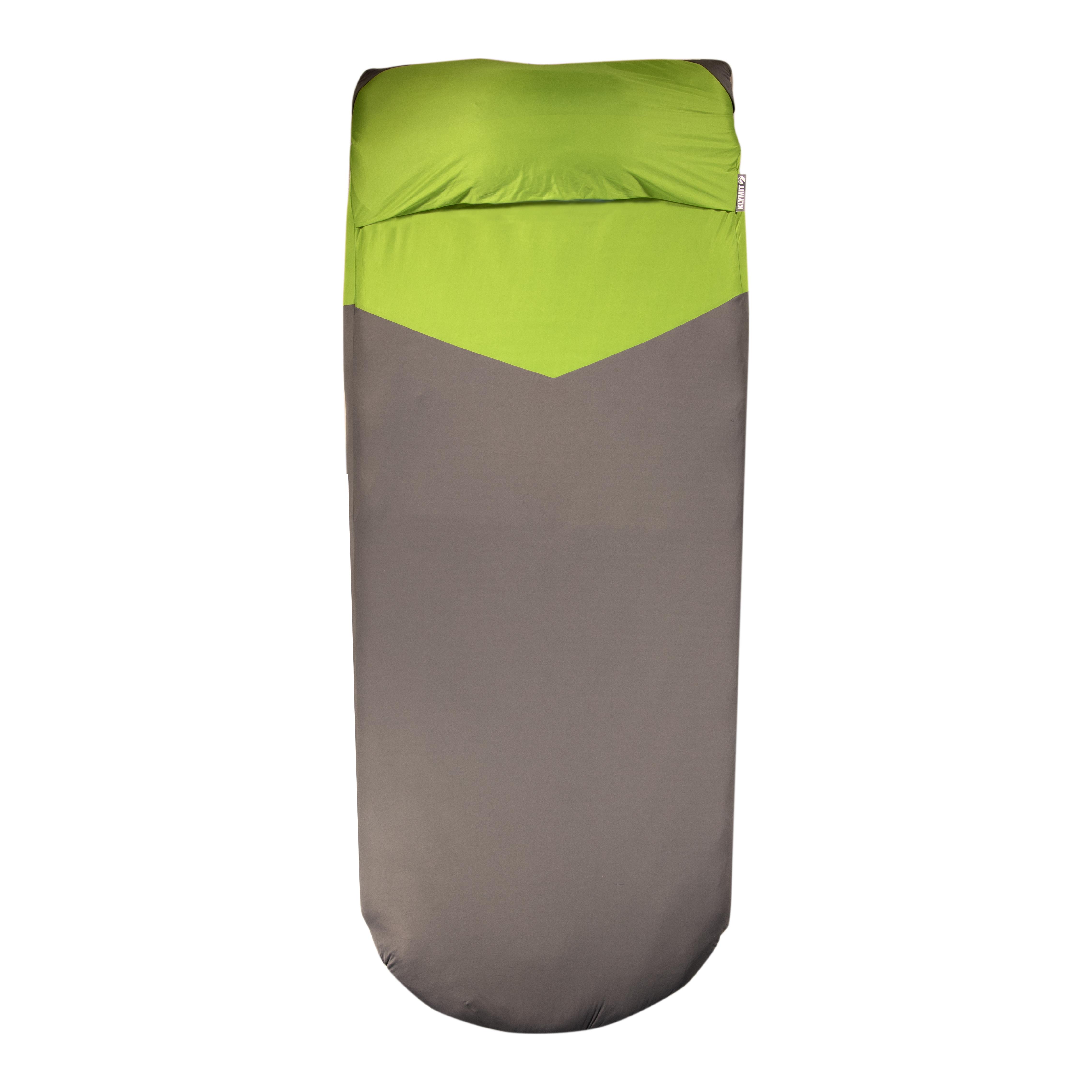 Luxe V Sheet Pad Cover - Green/Grey