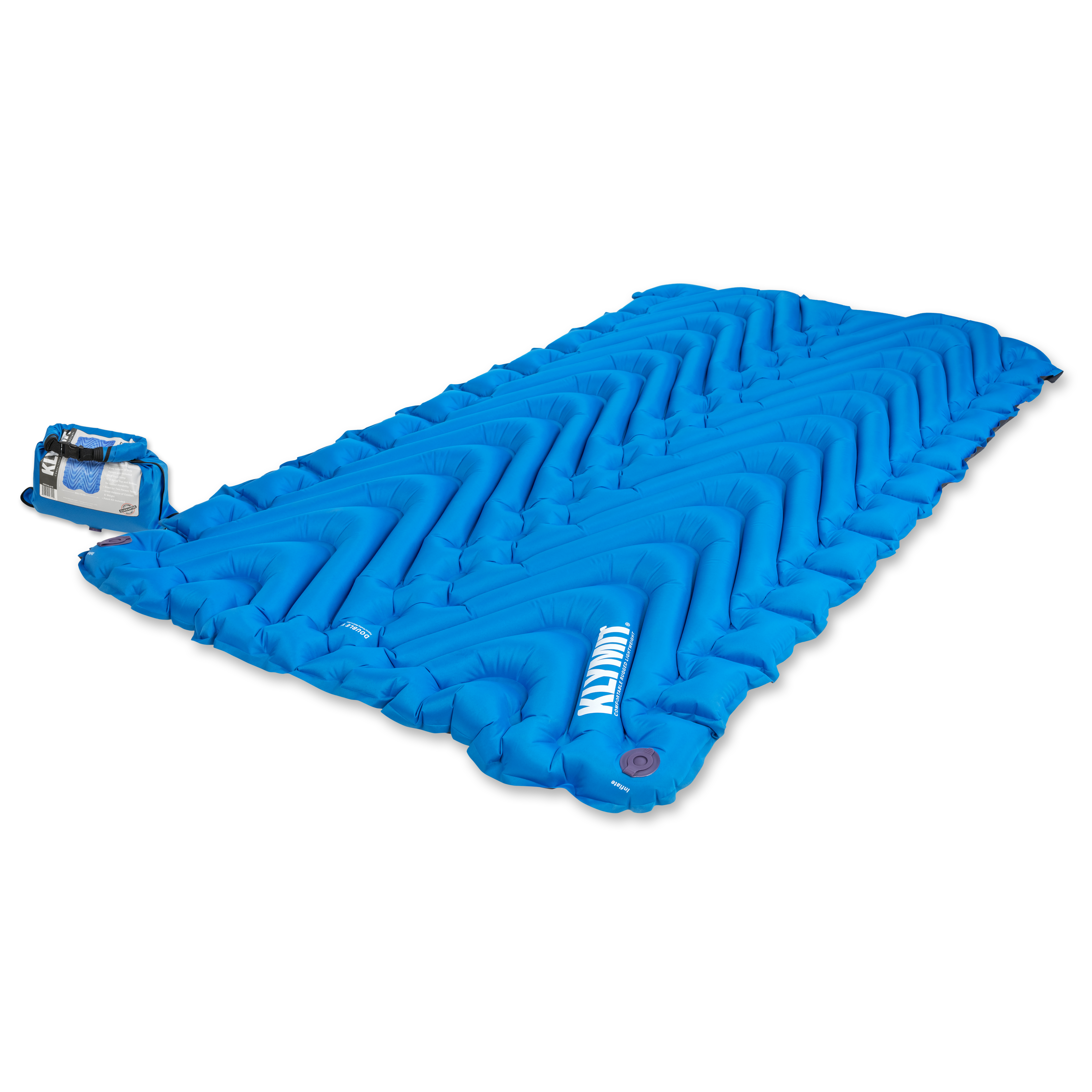 Double V Sleeping Pad - Blue
