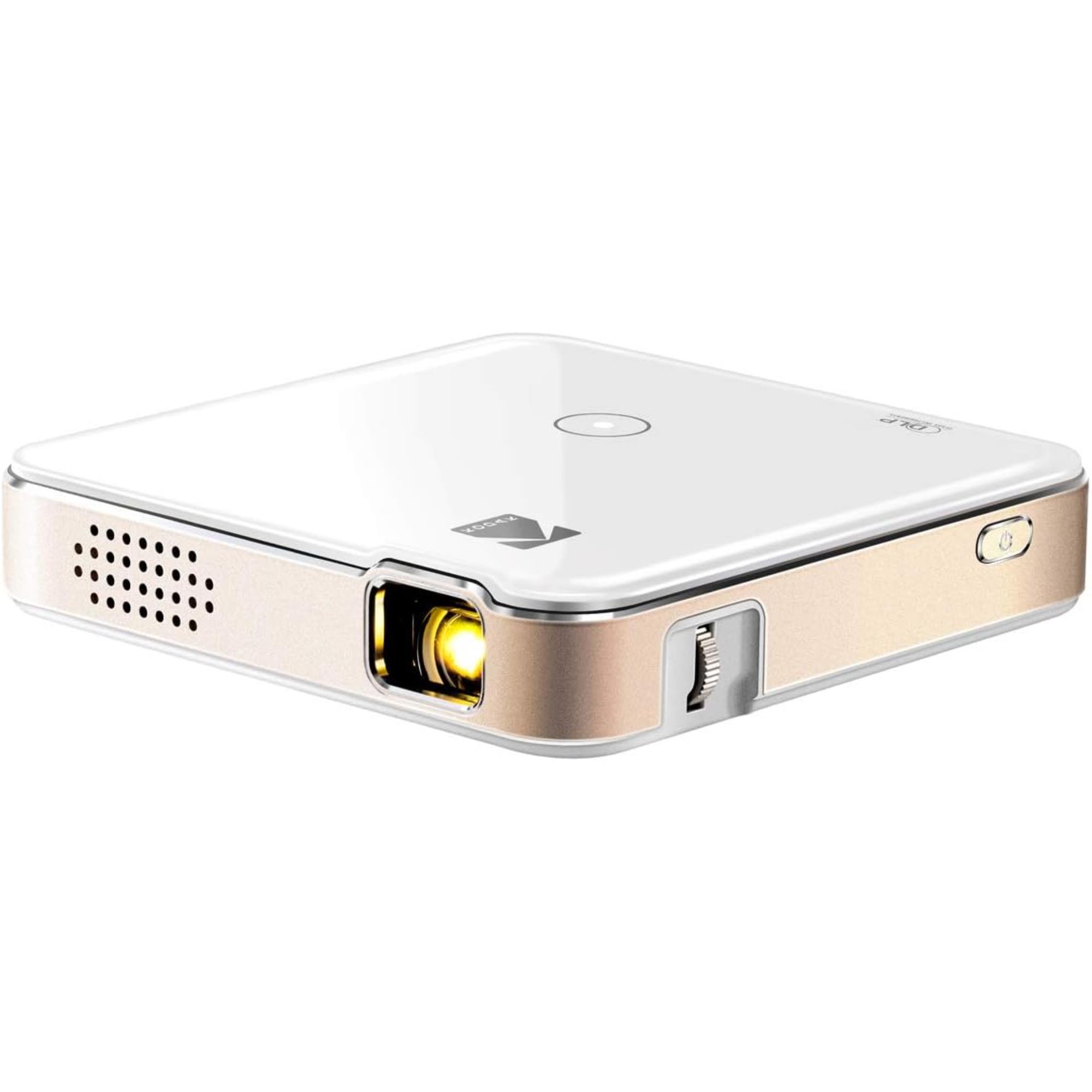Kodak Luma 150 Pico DLP Portable Projector, Rechargeable Ultra Mini Projector With Built-In Speaker