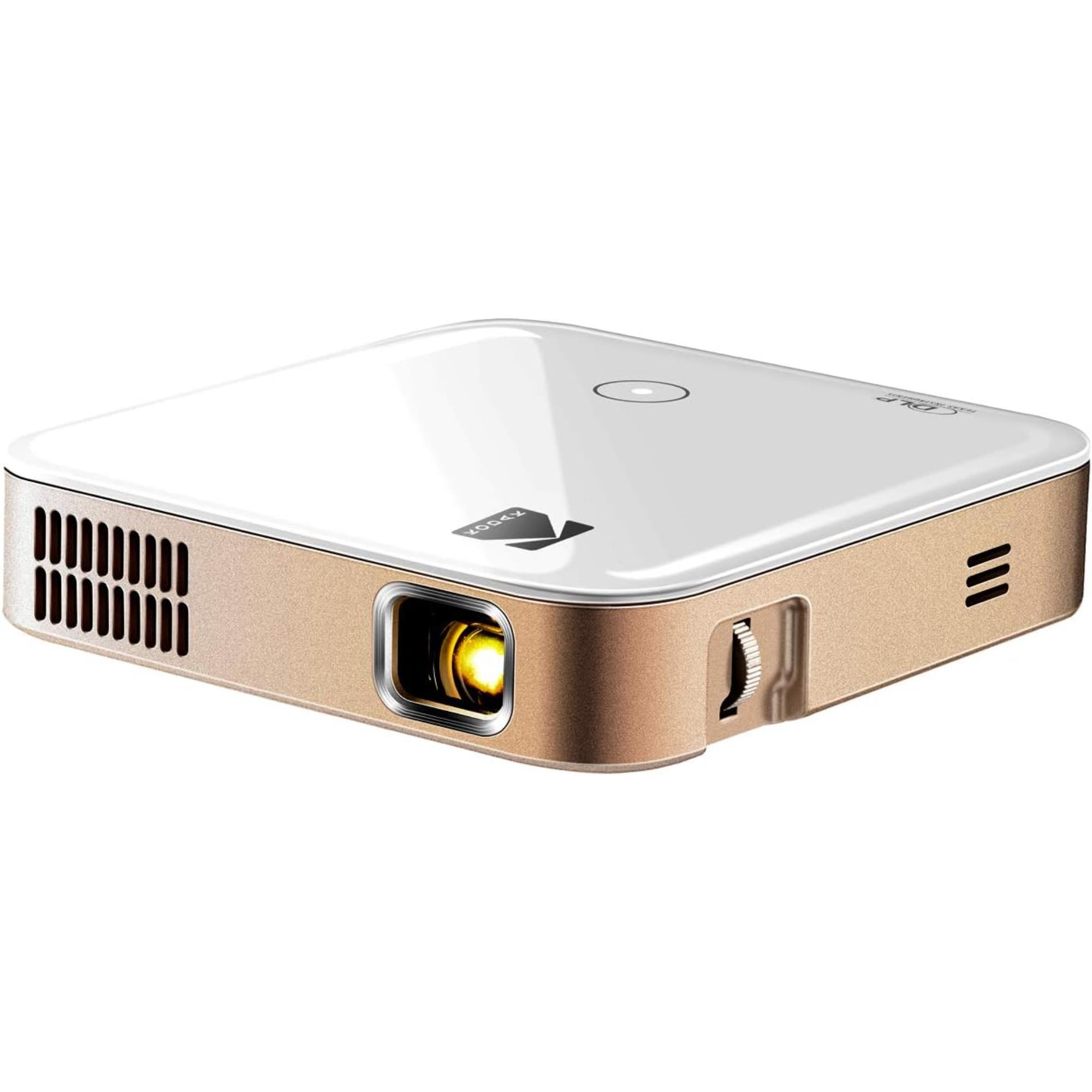 Kodak Luma 350 Pico DLP Smart Projector, Rechargeable Mini Projector With Luma App & Streaming Apps